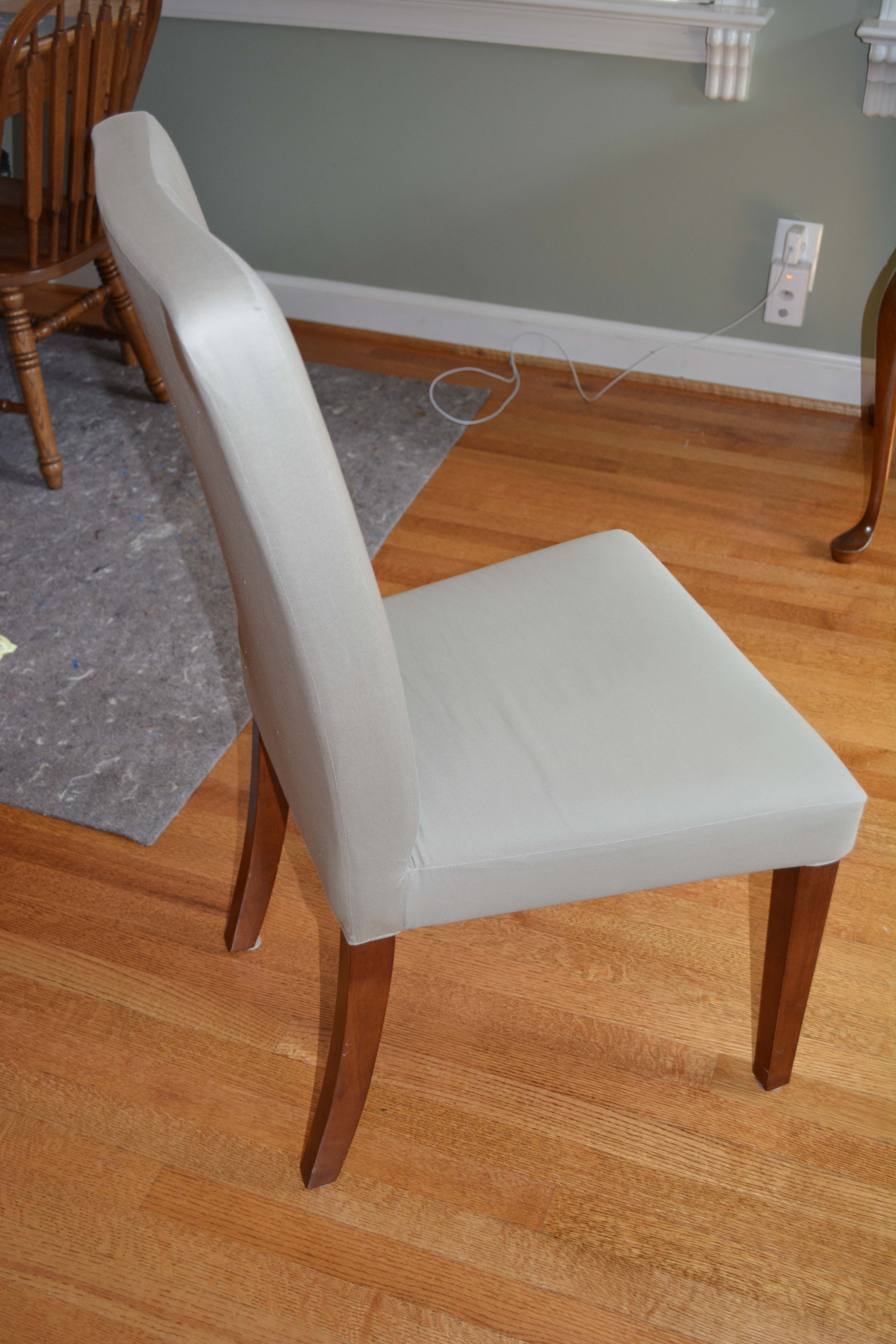 Queen Anne Style Cherry Desk with Pottery Barn Chair