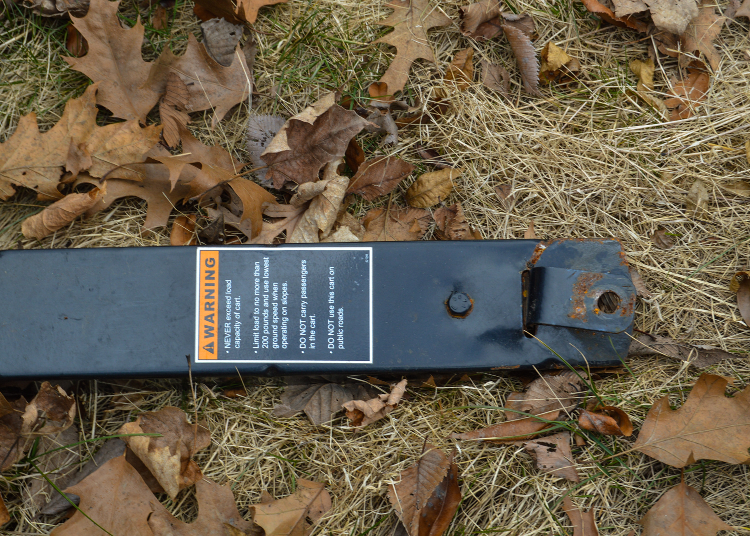 Ohio Steel Industries Dump Cart