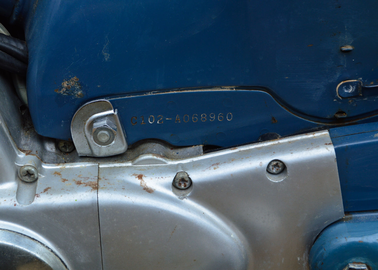 1960s Honda Super Cub C102 Scooter