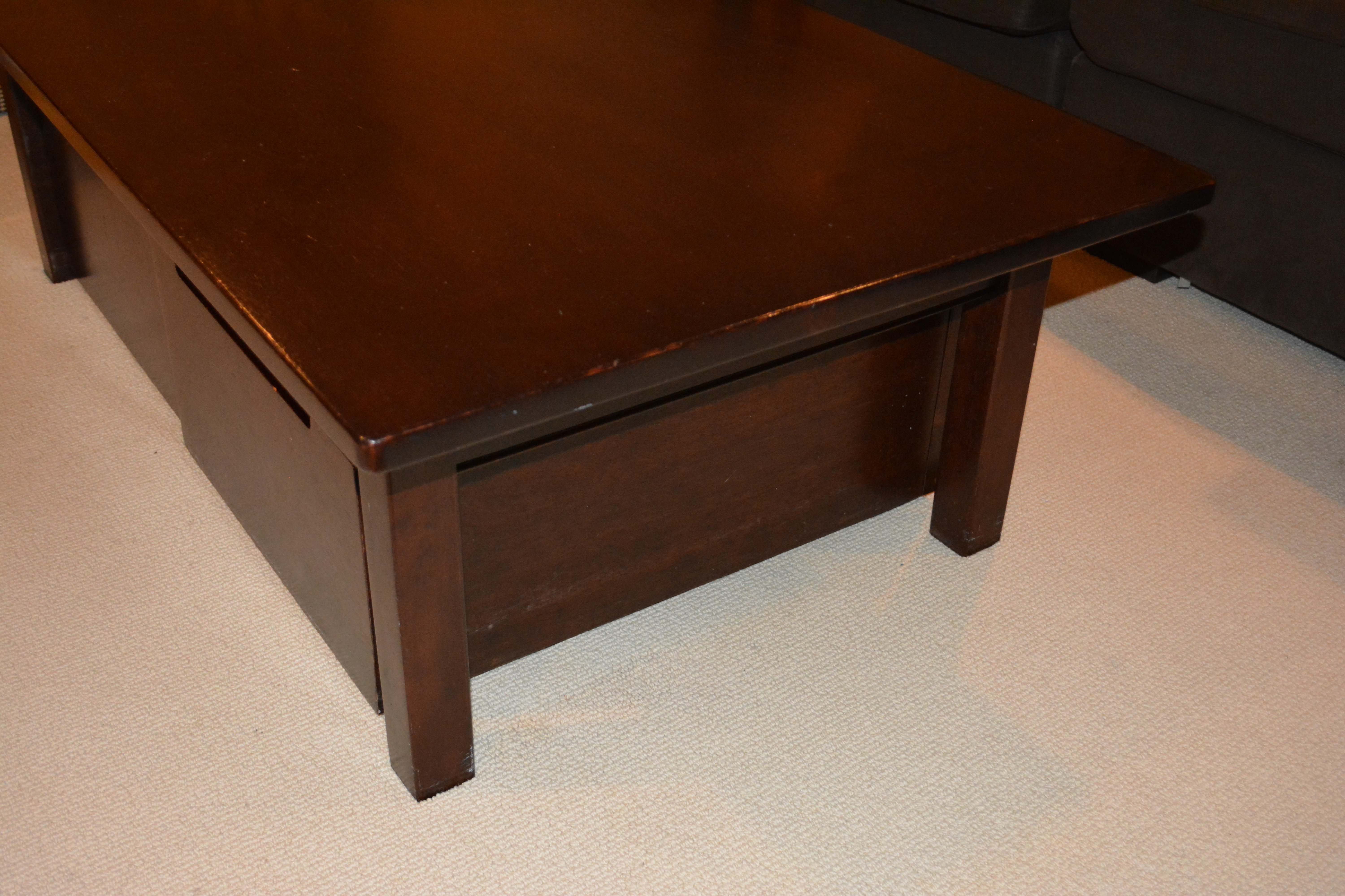 The Land of Nod Activity Table with Storage Bins and Extra Legs