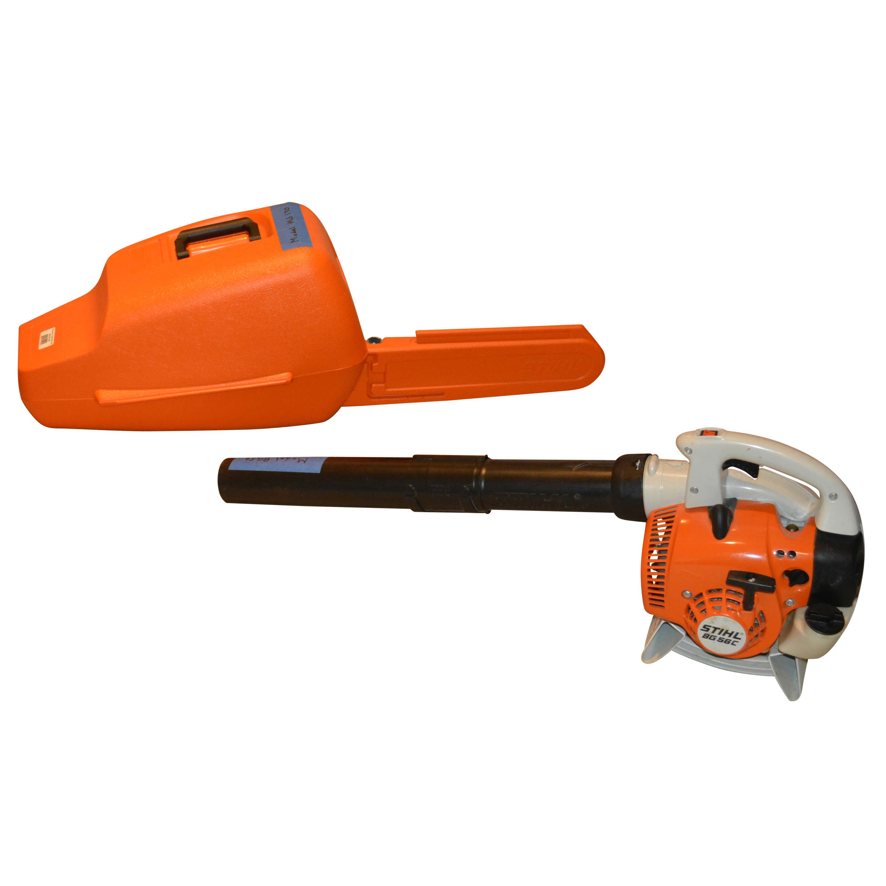 Stihl Model BG56C Blower and Stihl Model MS170 Chainsaw
