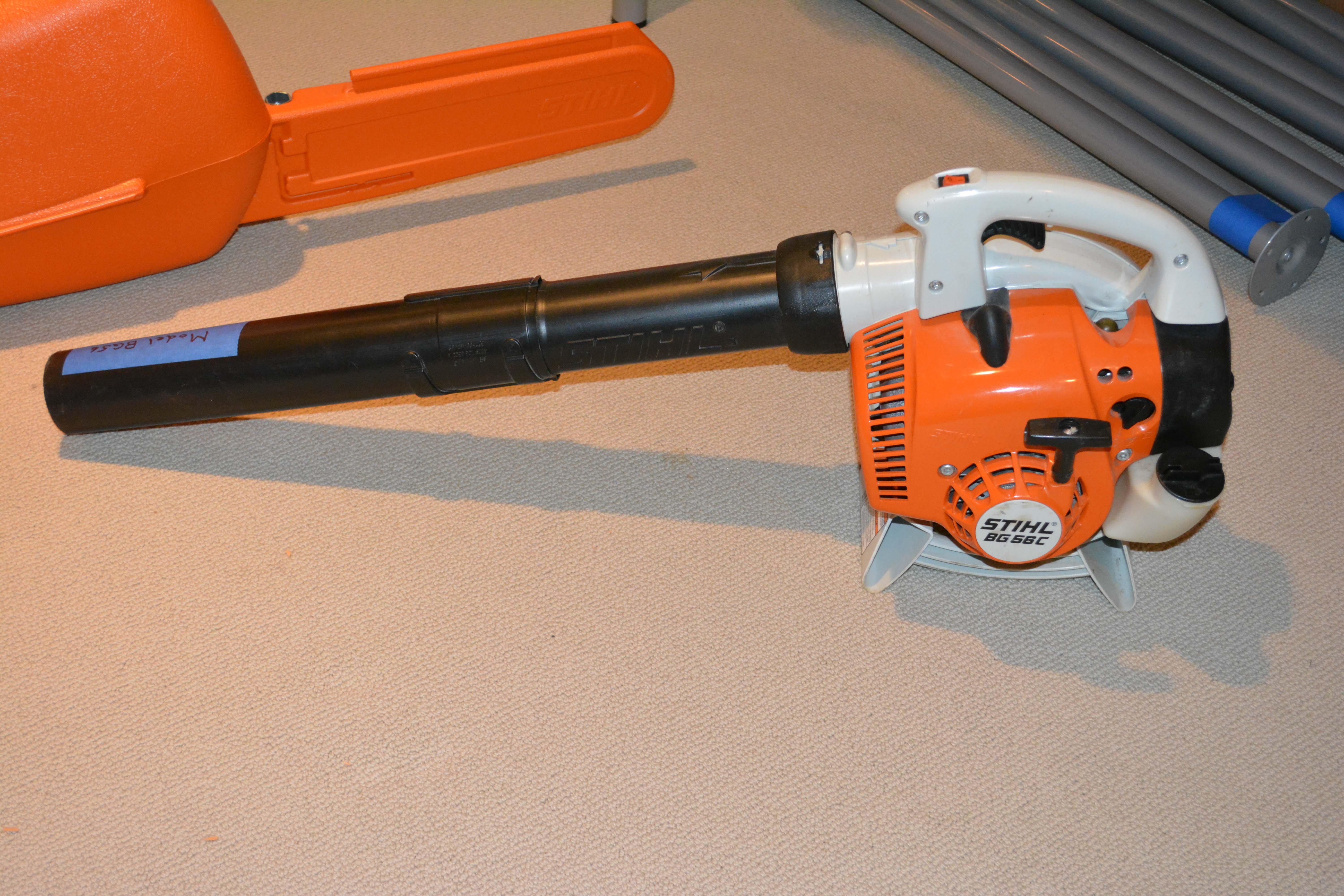 Stihl Model BG56C Blower and Stihl Model MS170 Chainsaw