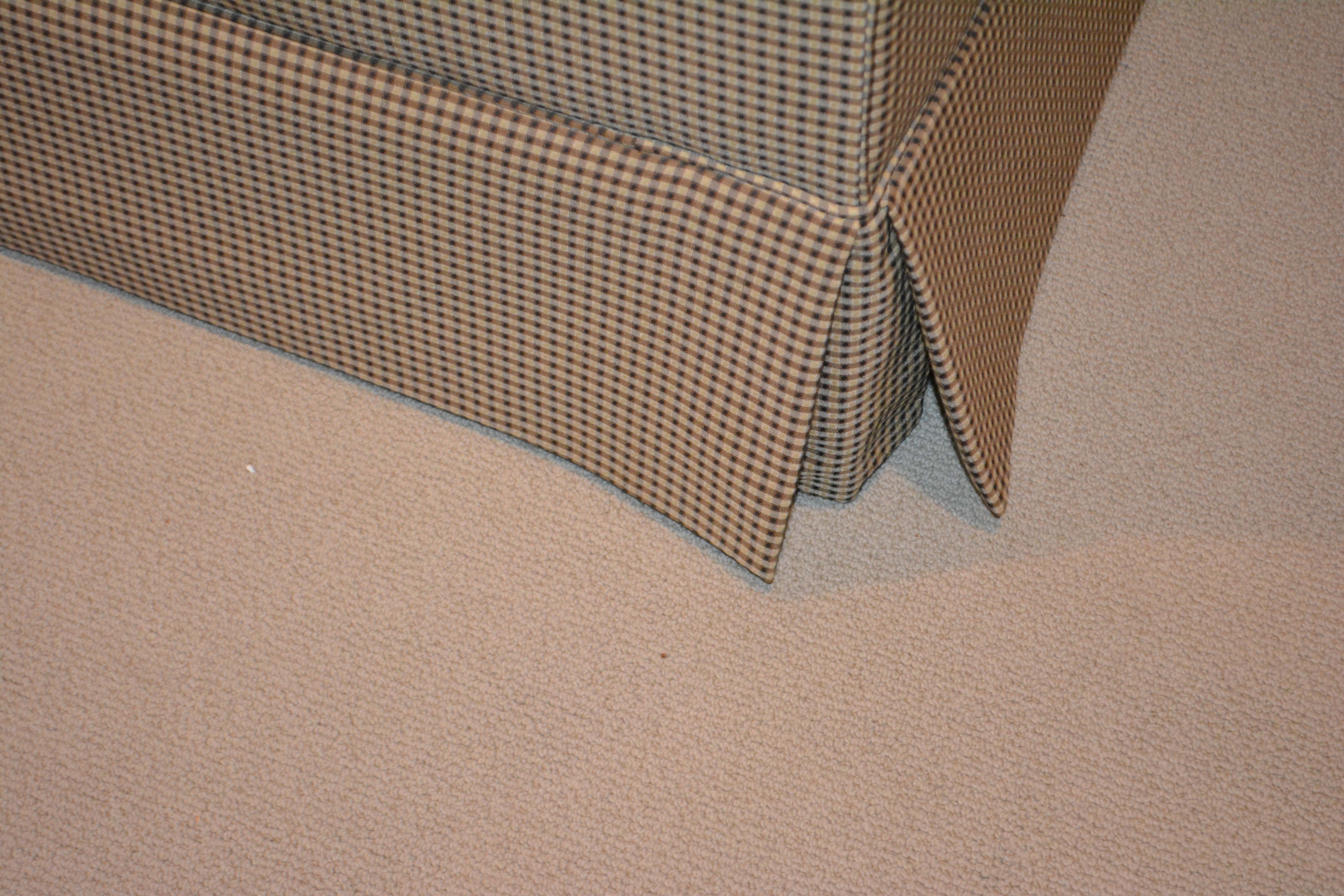 Pair of Ethan Allen Armchairs and Ottoman