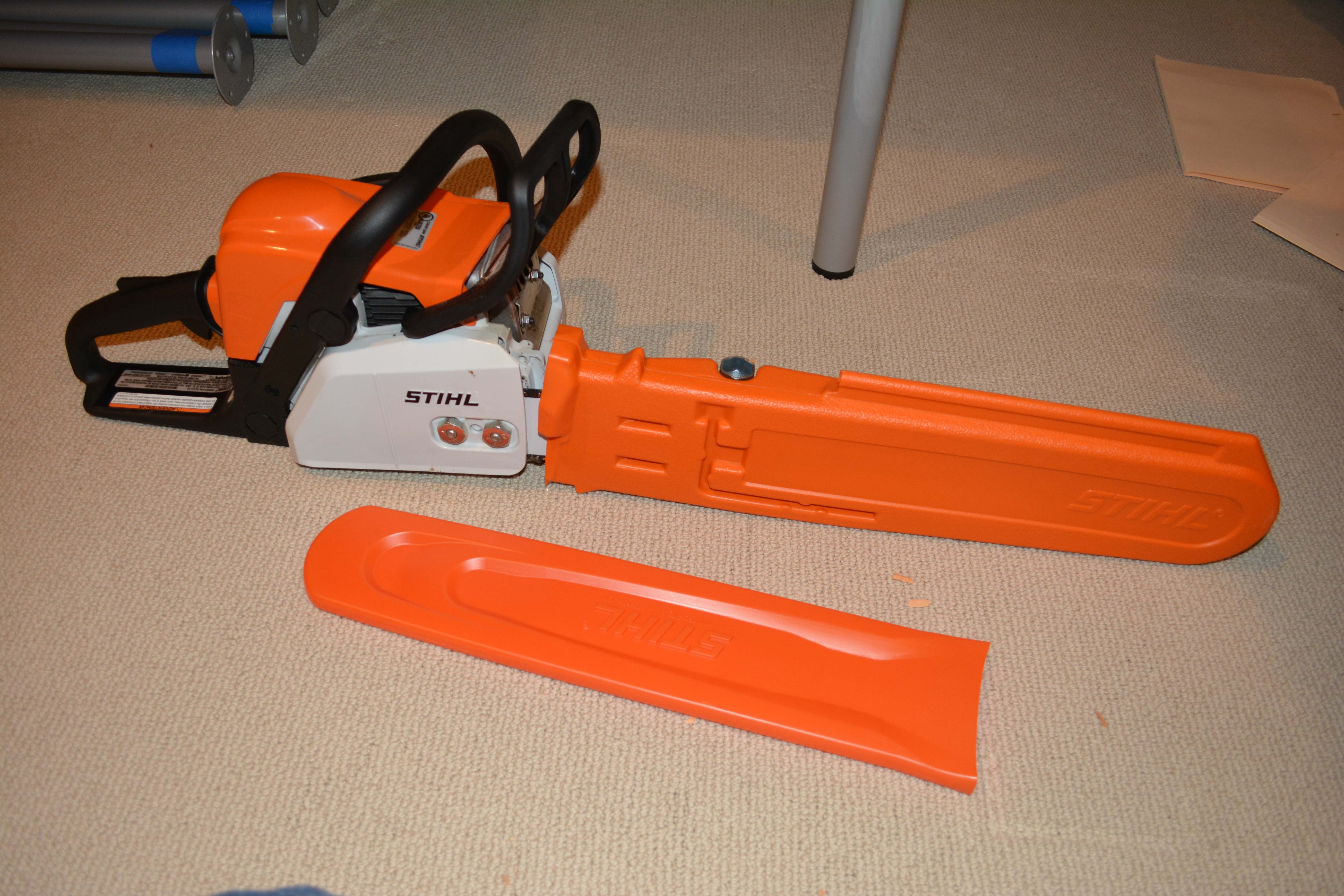 Stihl Model BG56C Blower and Stihl Model MS170 Chainsaw