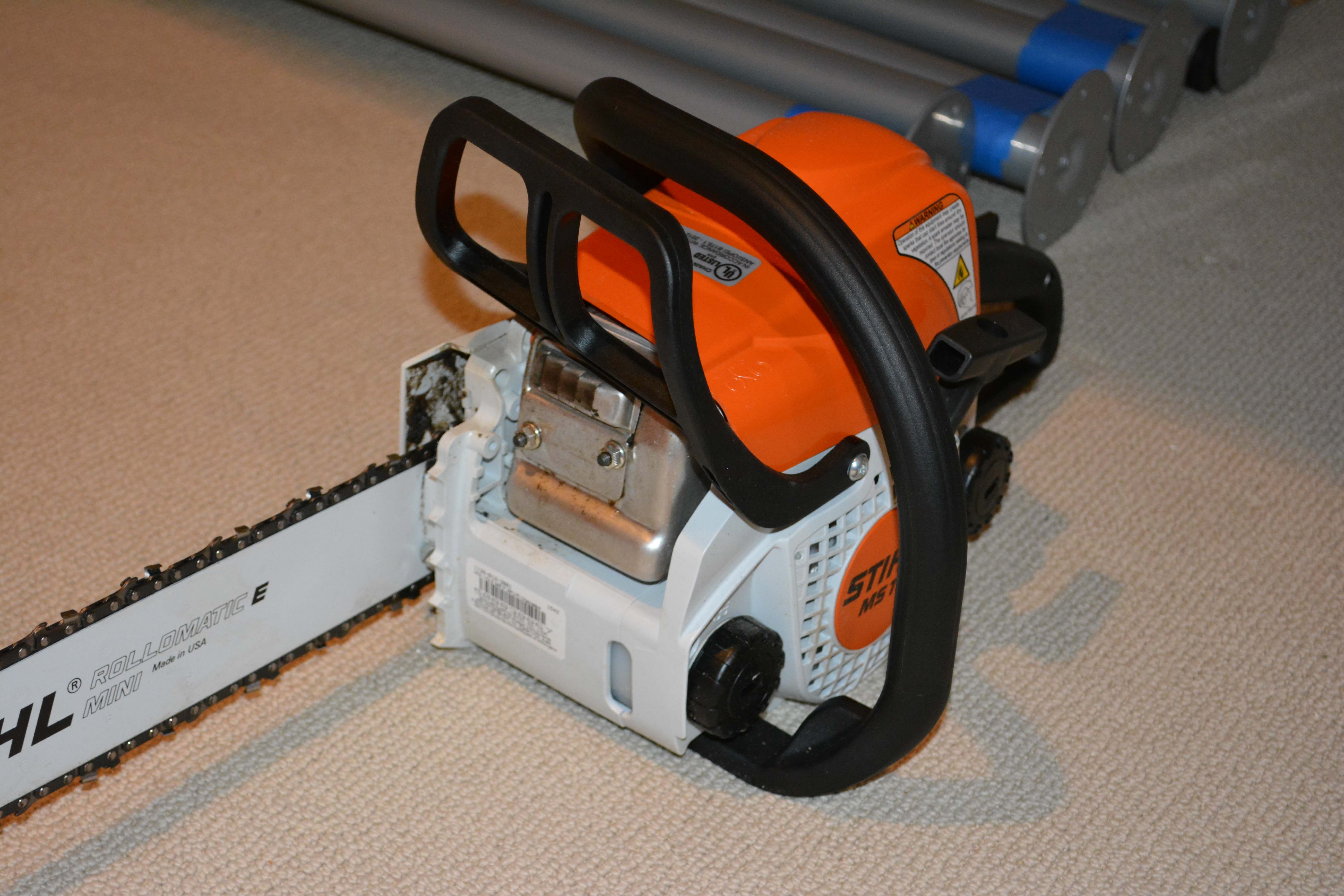 Stihl Model BG56C Blower and Stihl Model MS170 Chainsaw