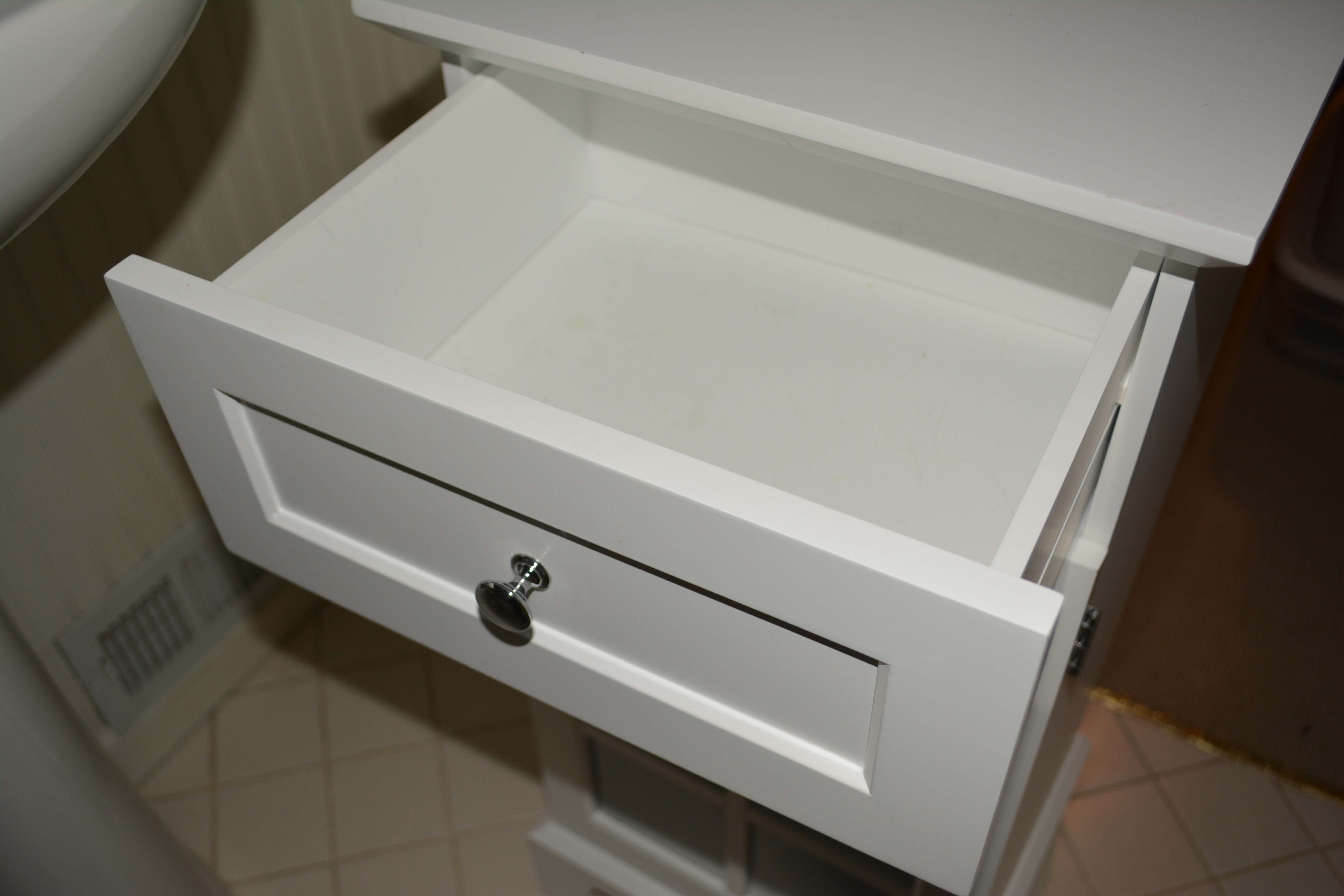 White Bathroom Cabinet
