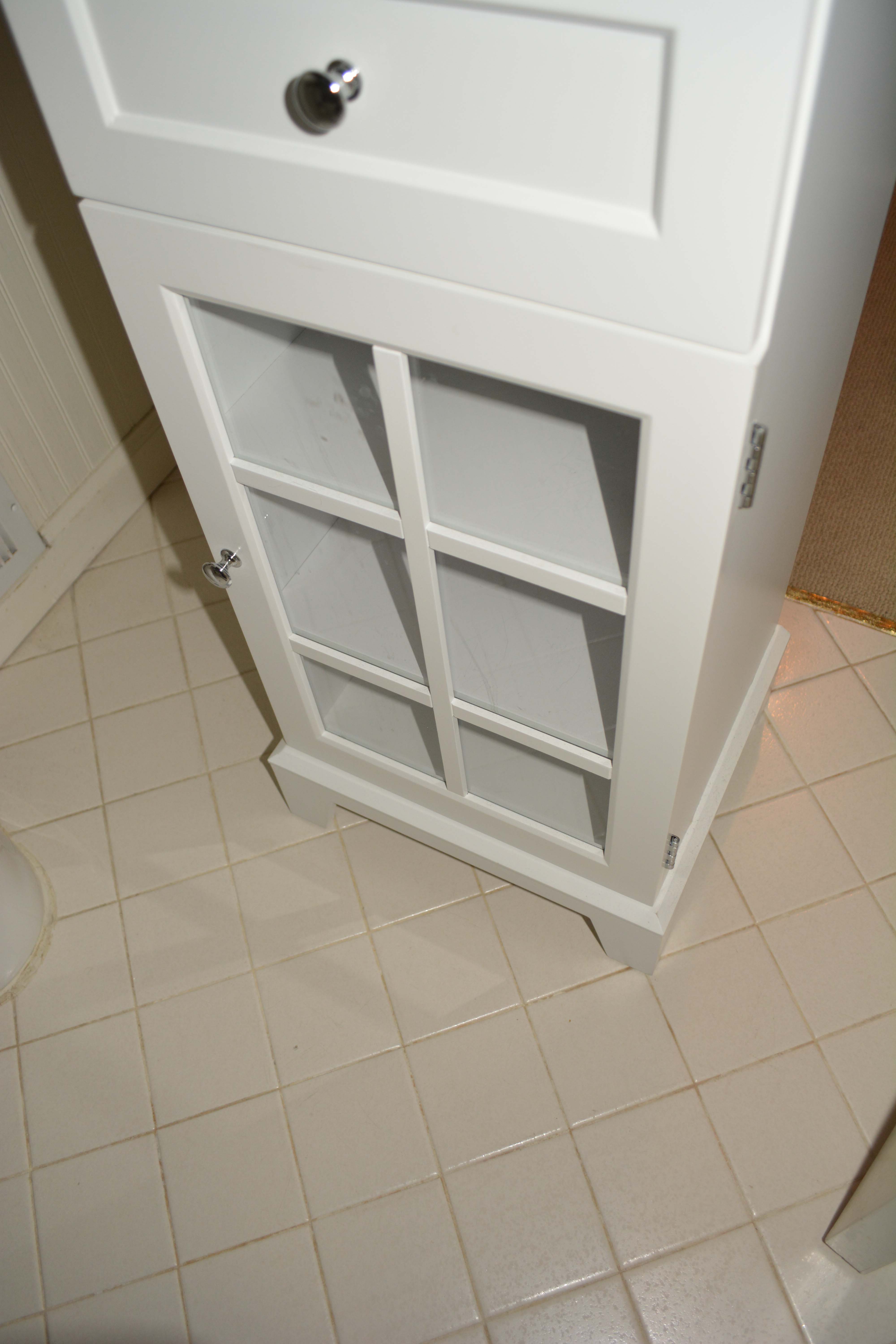 White Bathroom Cabinet