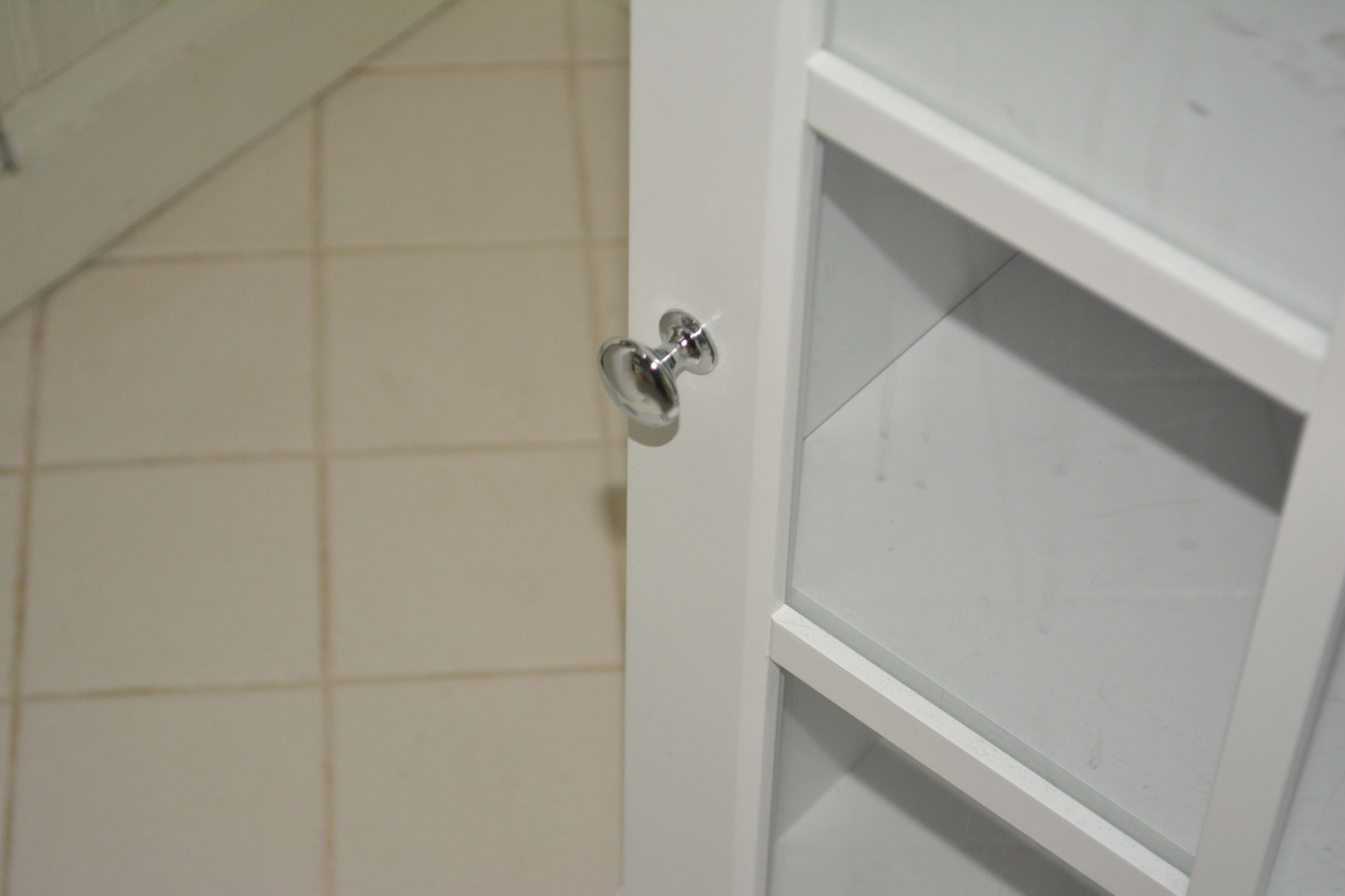 White Bathroom Cabinet