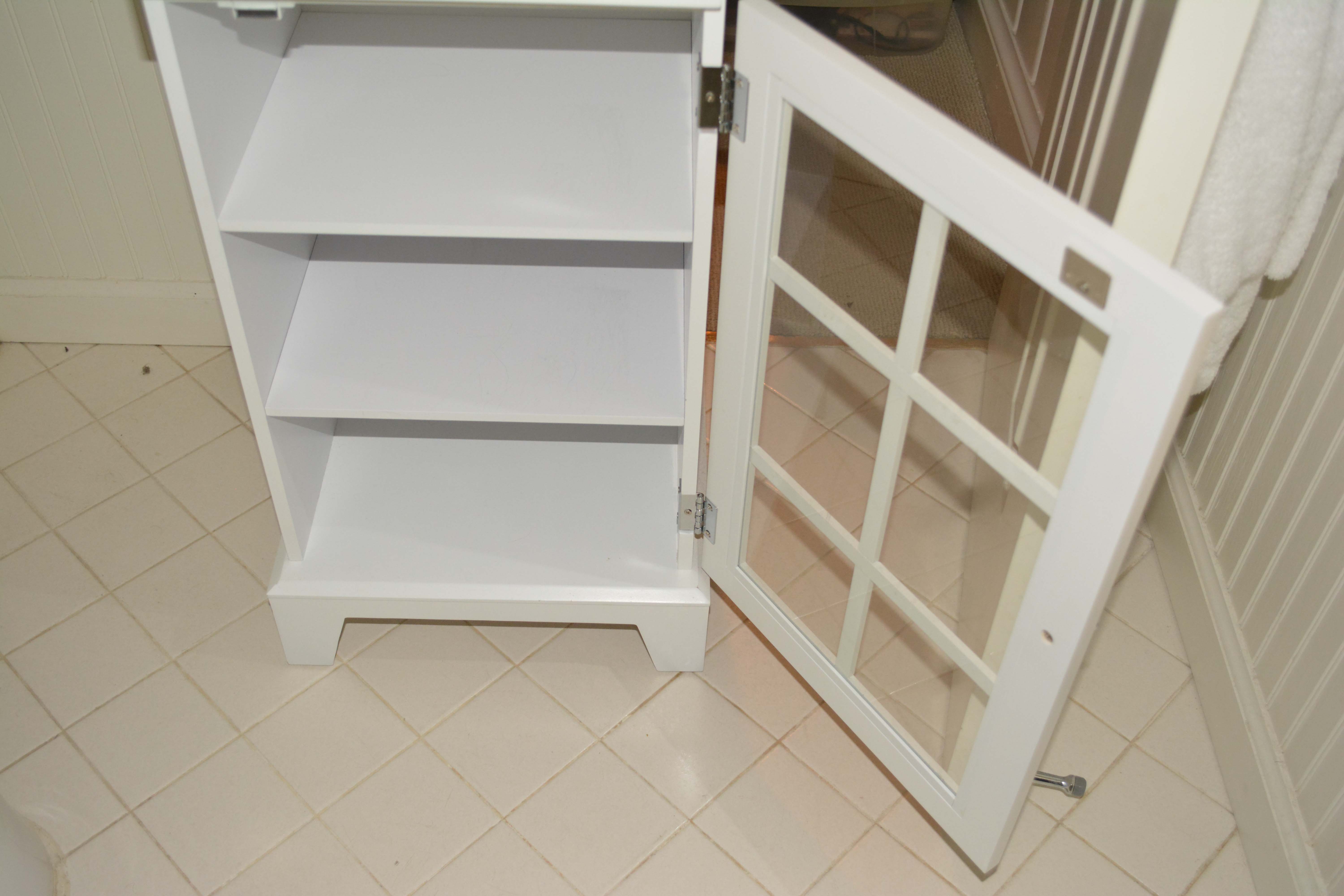 White Bathroom Cabinet