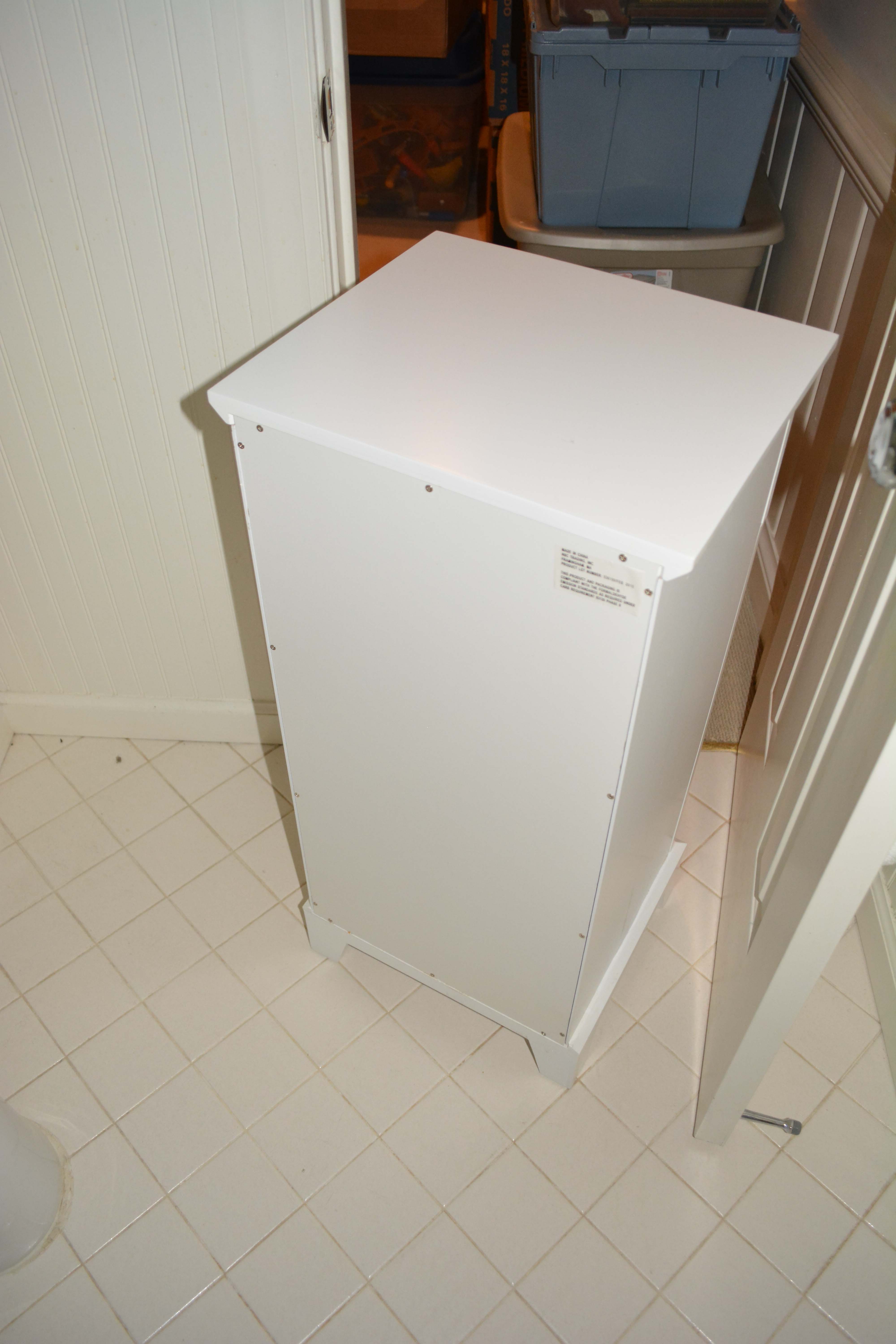 White Bathroom Cabinet