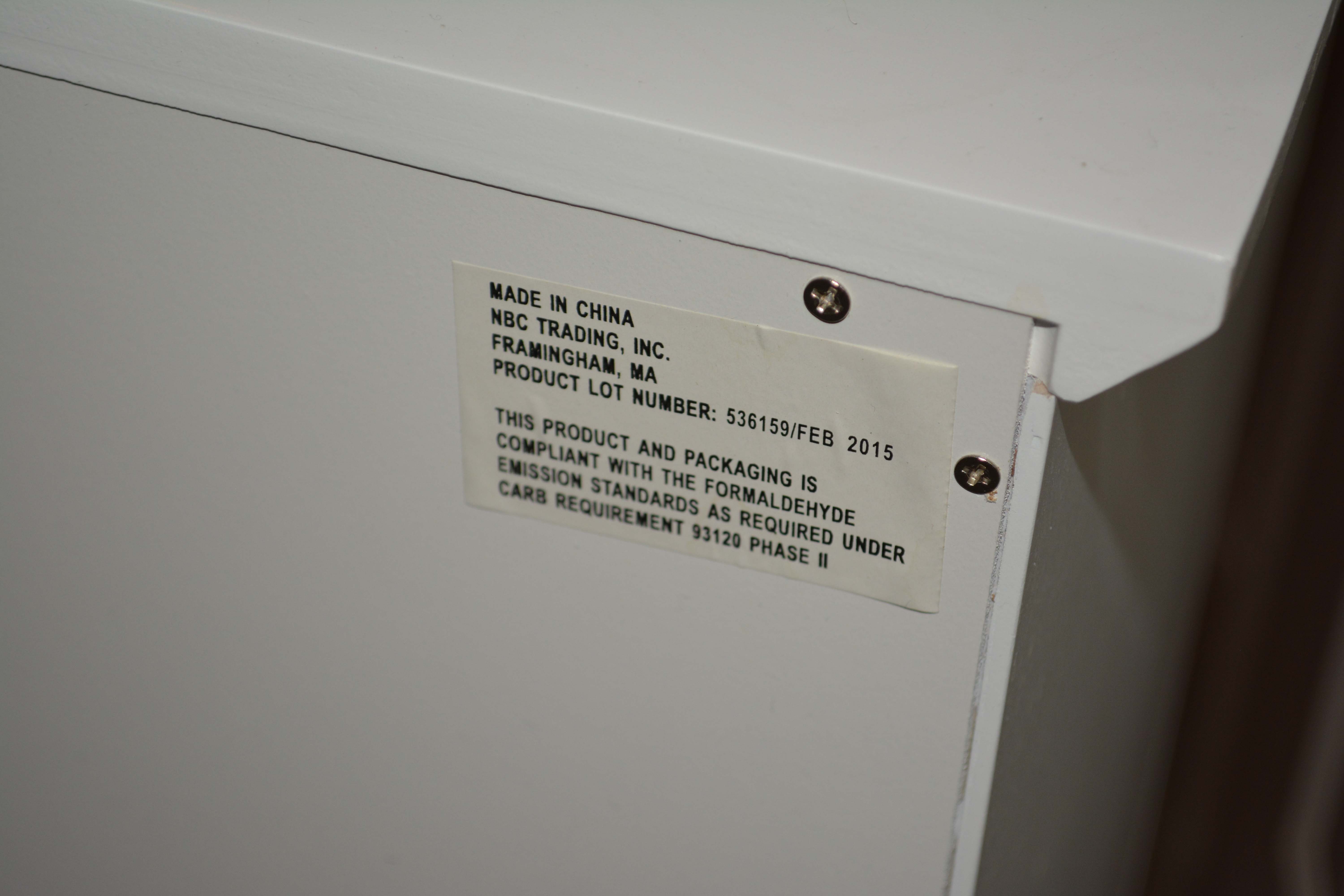 White Bathroom Cabinet