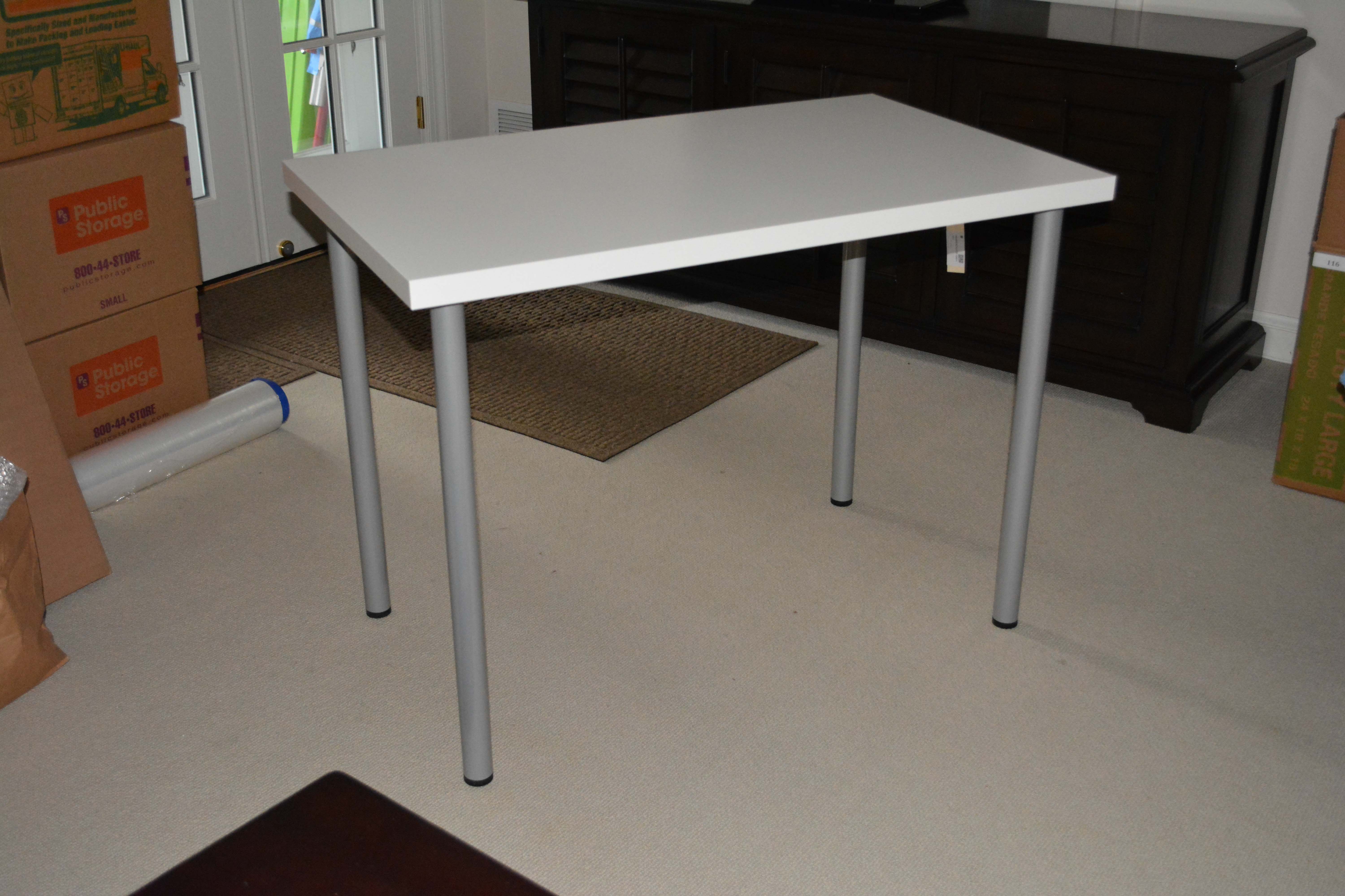 7 IKEA "Linnmon" Tables