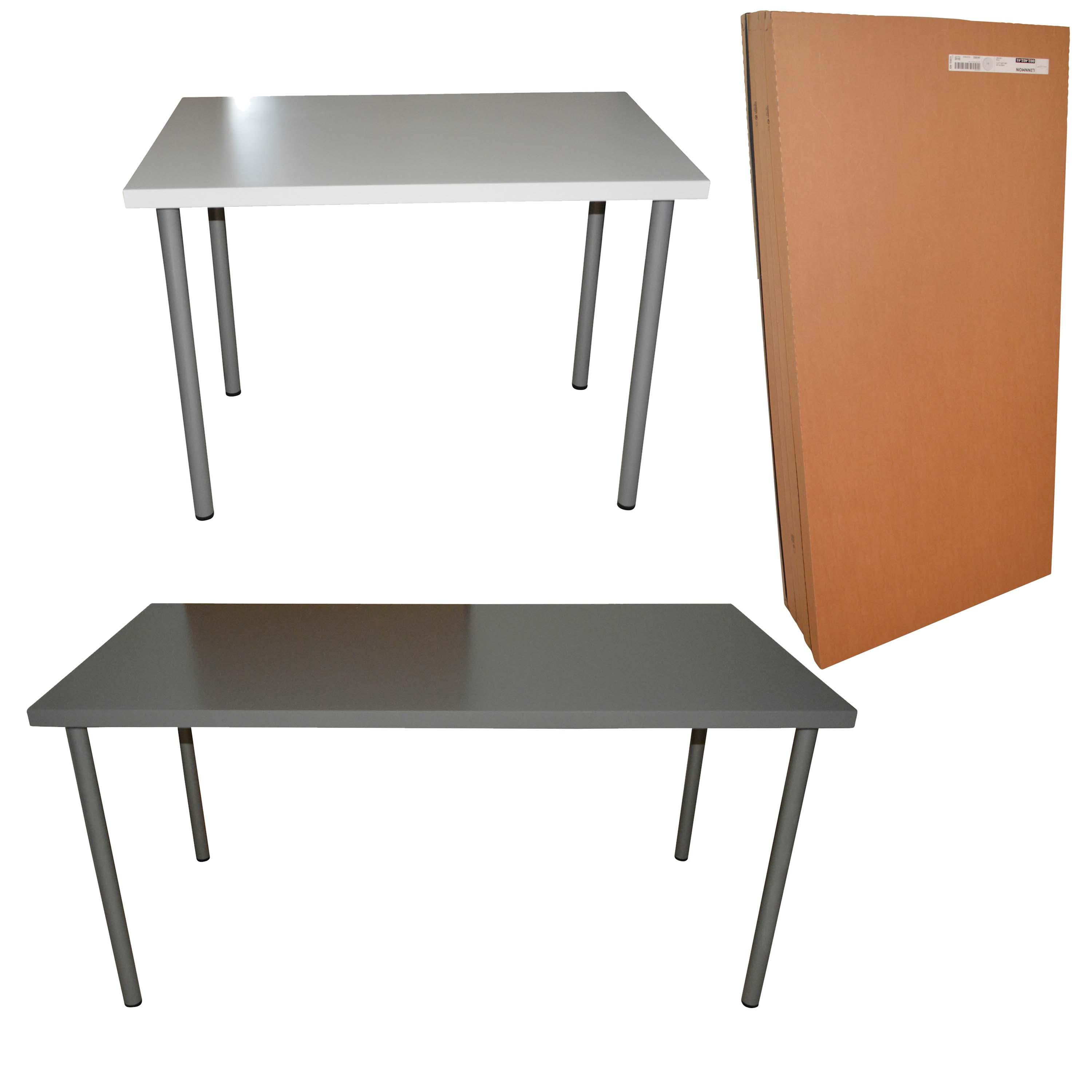 7 IKEA "Linnmon" Tables