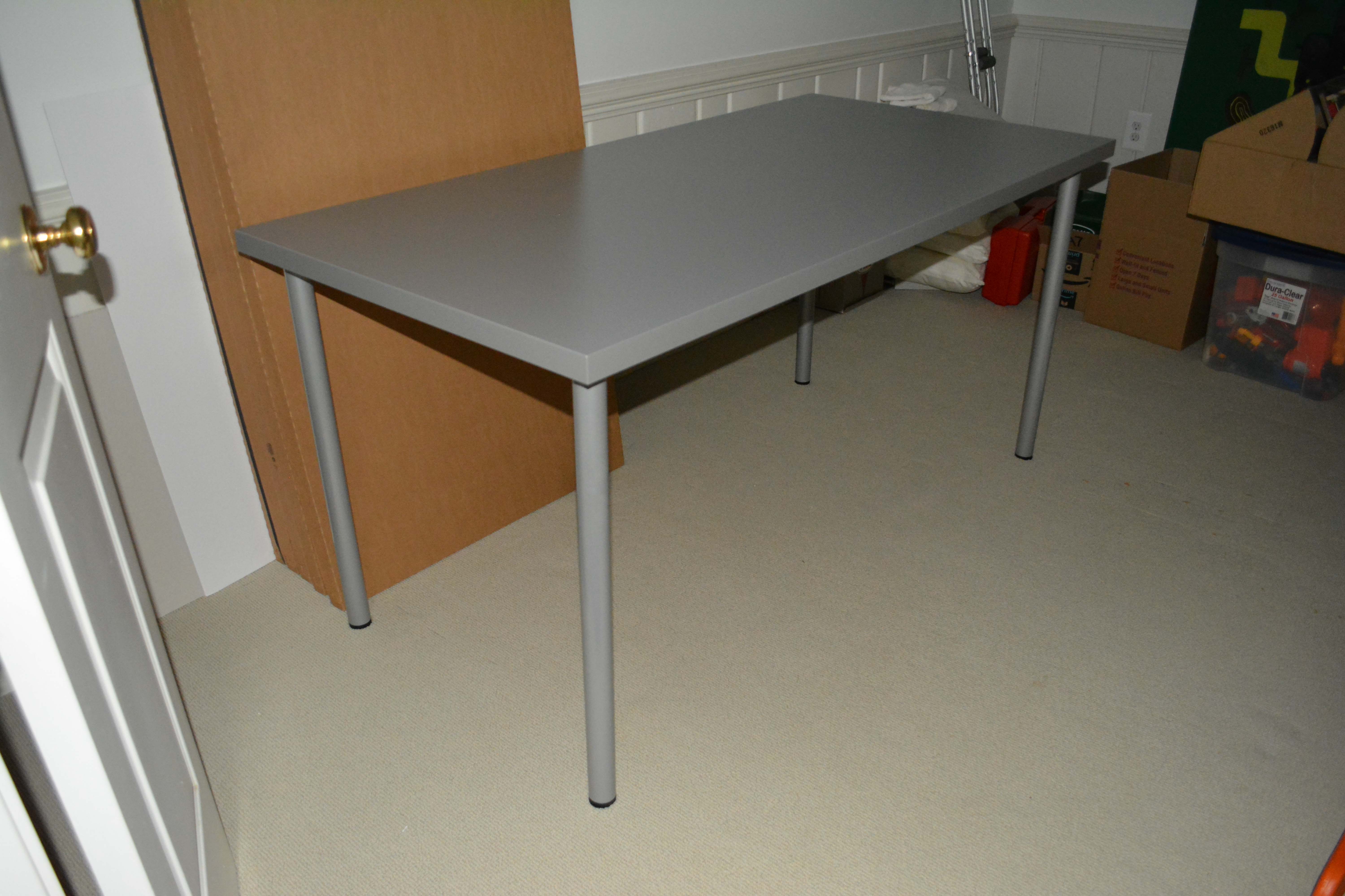 7 IKEA "Linnmon" Tables