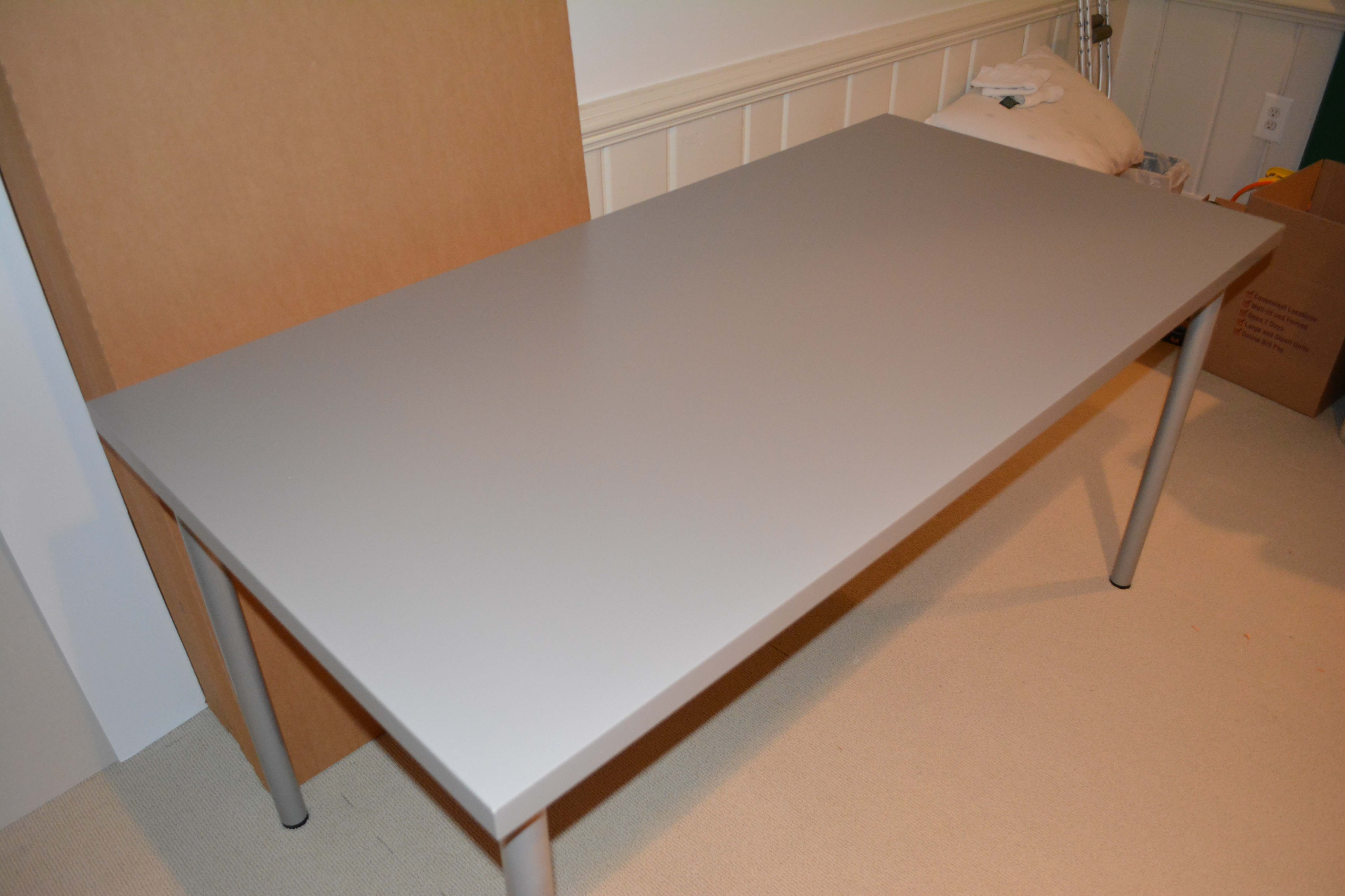 7 IKEA "Linnmon" Tables