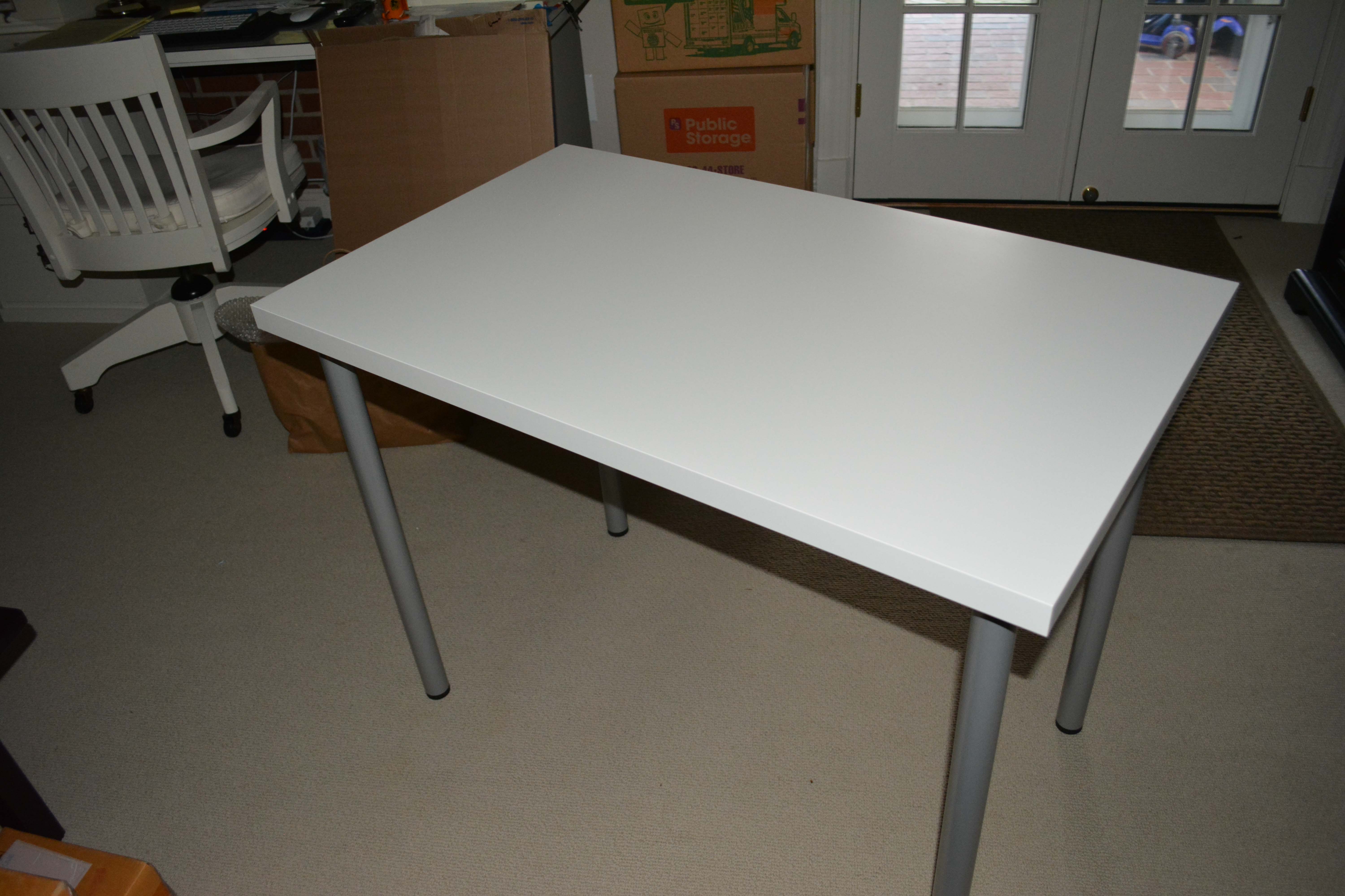 7 IKEA "Linnmon" Tables