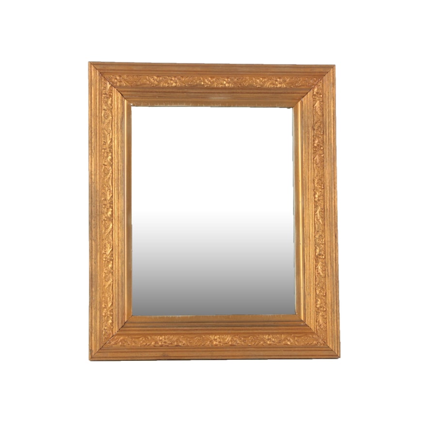 Late 19th Century Wood Framed Wall Mirror