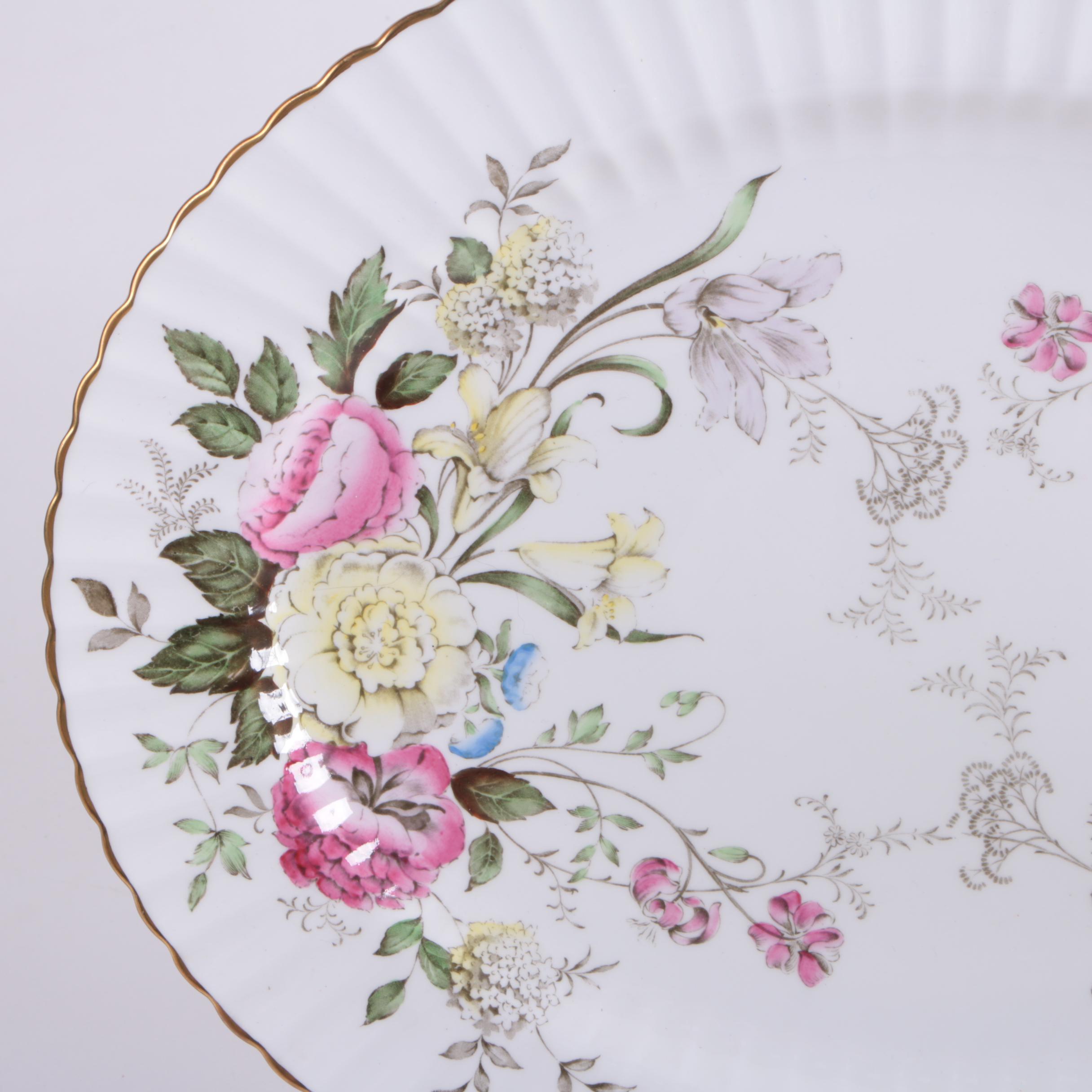 Vintage Paragon "DuBarry" English Floral Tableware 1939