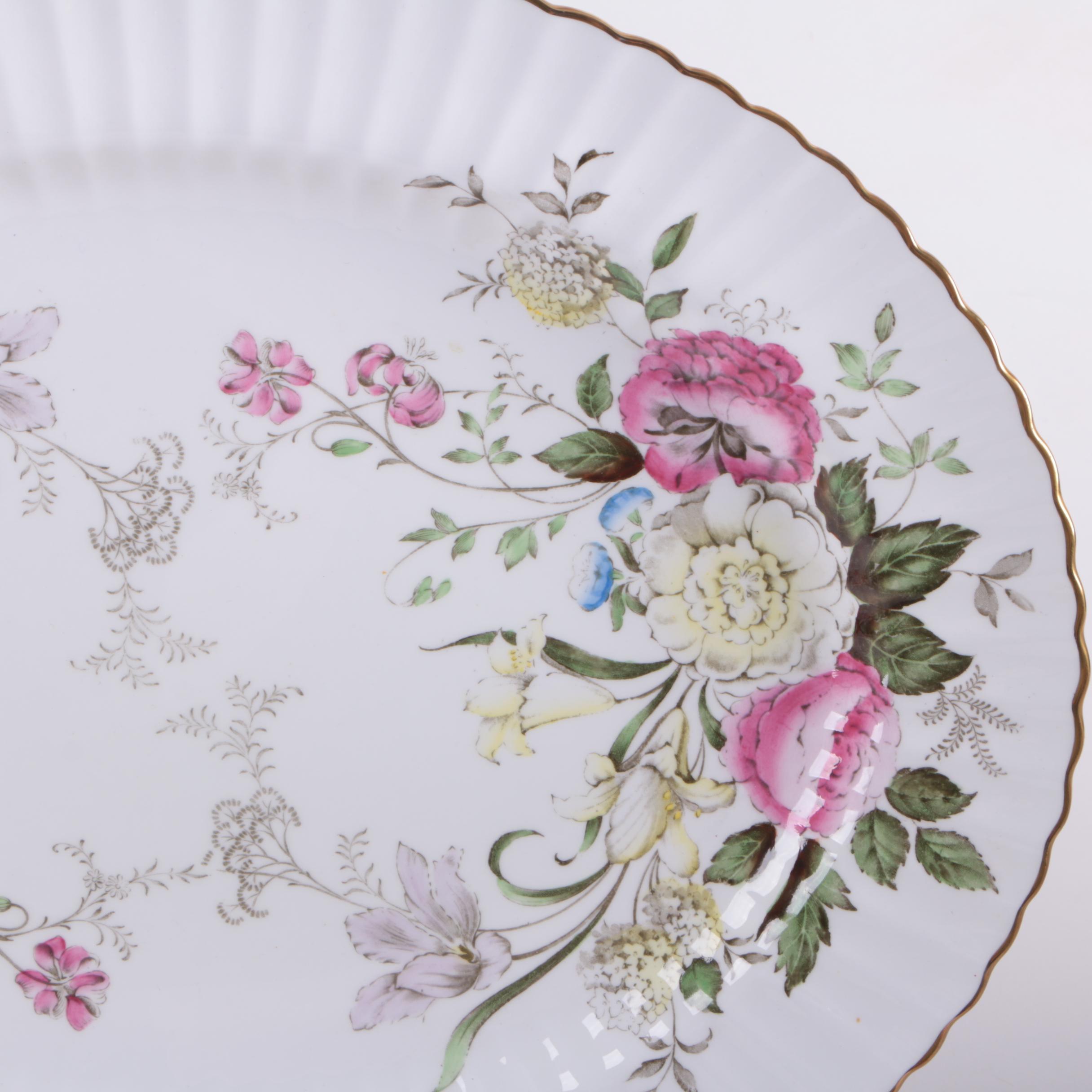 Vintage Paragon "DuBarry" English Floral Tableware 1939