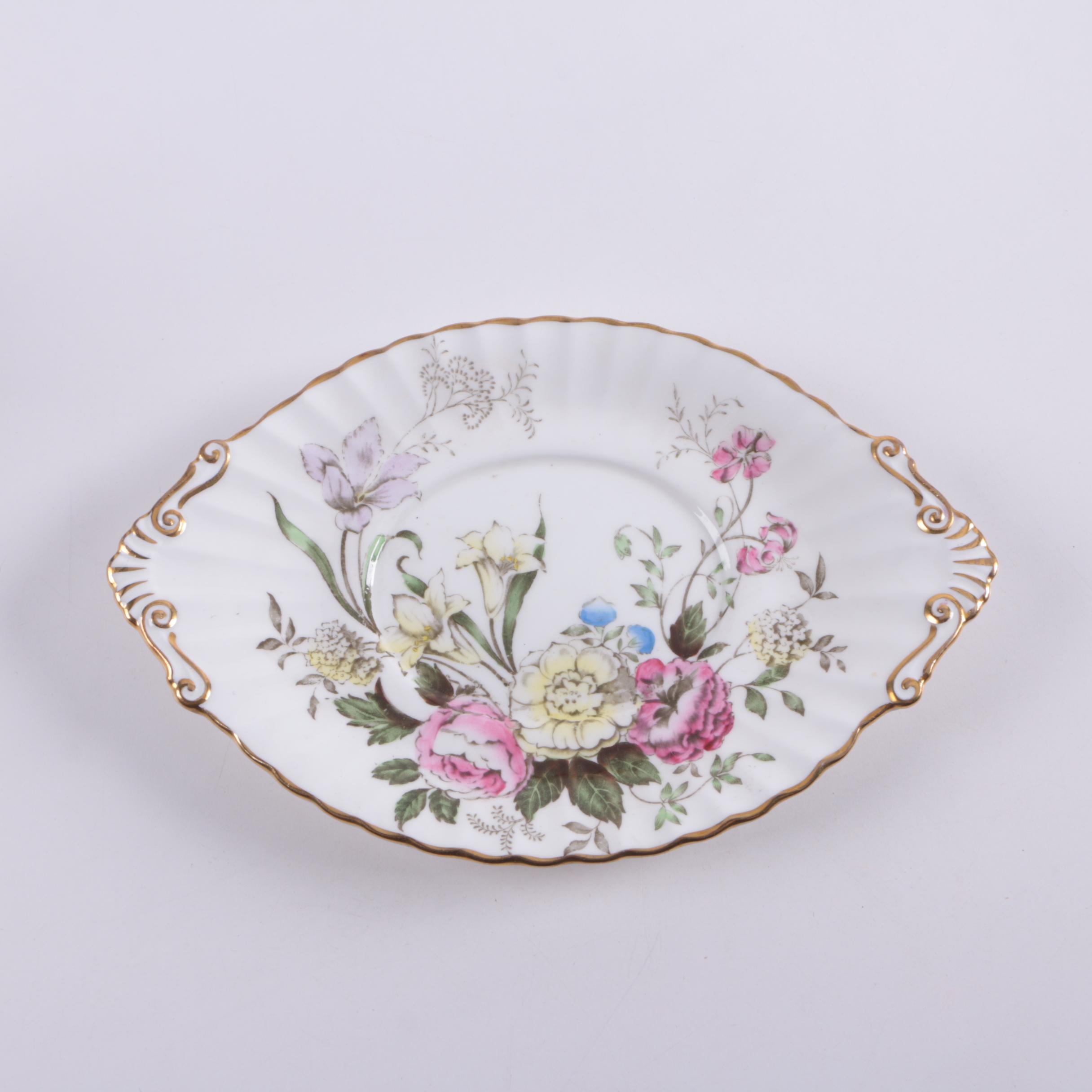 Vintage Paragon "DuBarry" English Floral Tableware 1939