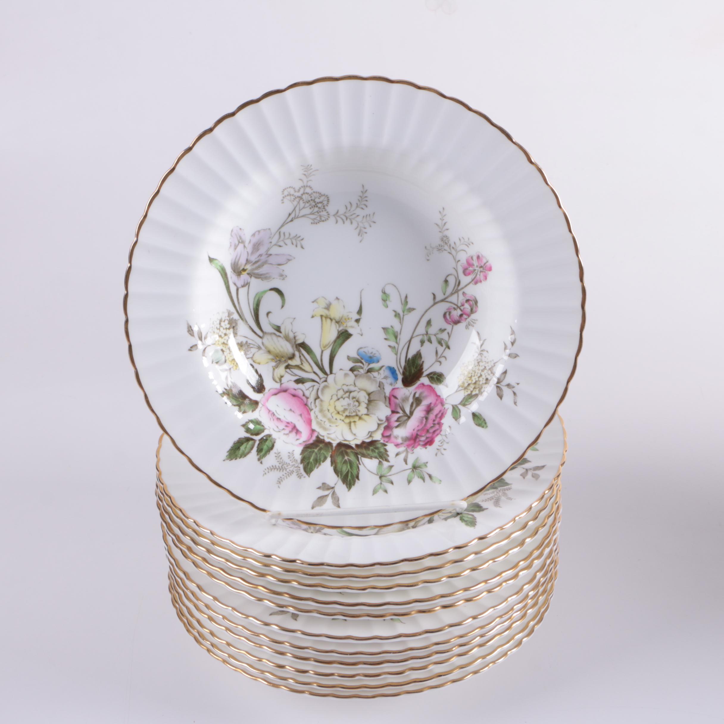 Vintage Paragon "DuBarry" English Floral Tableware 1939