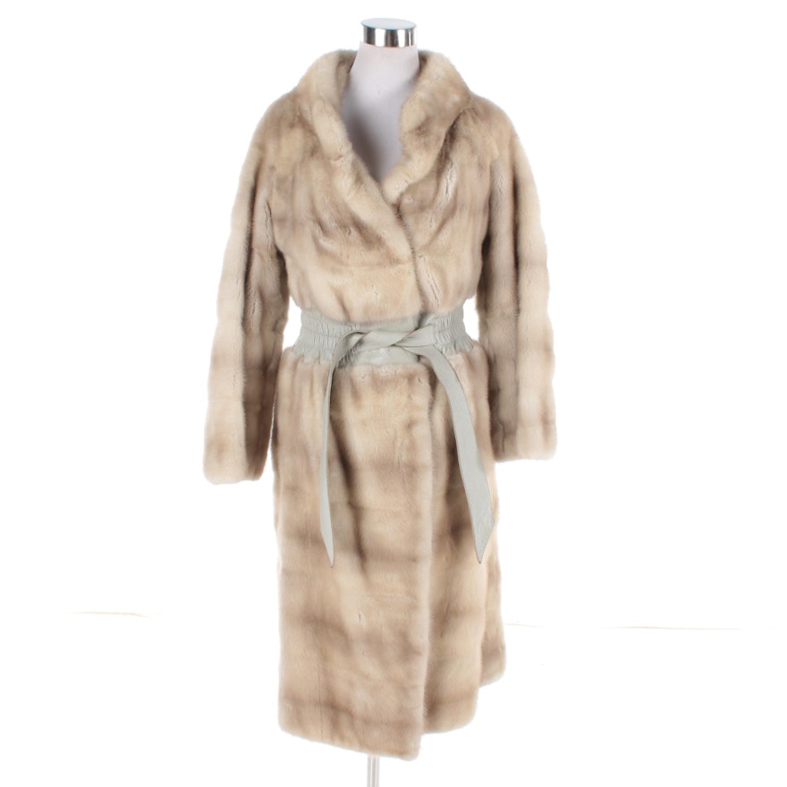 Women's Vintage Heinemann Pastel Mink Fur Coat