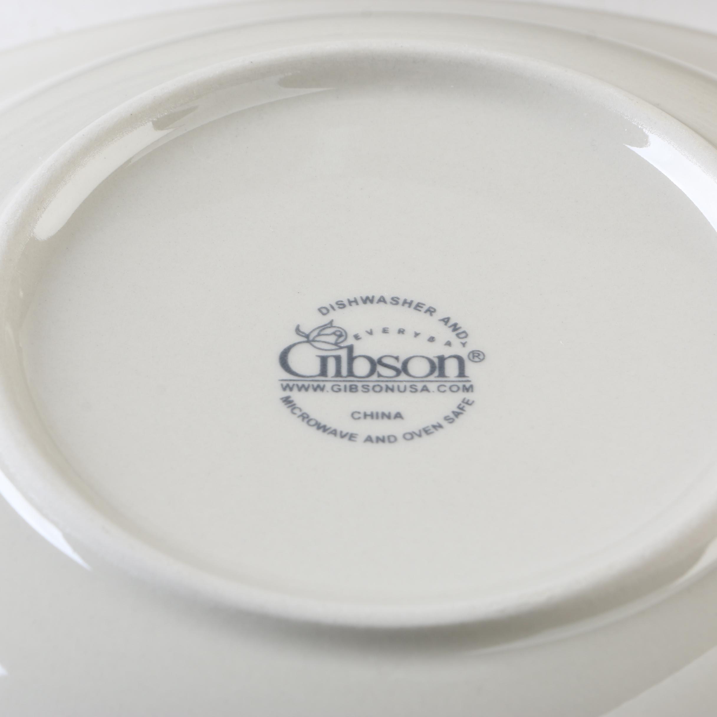 Gibson Design's Dinnerware