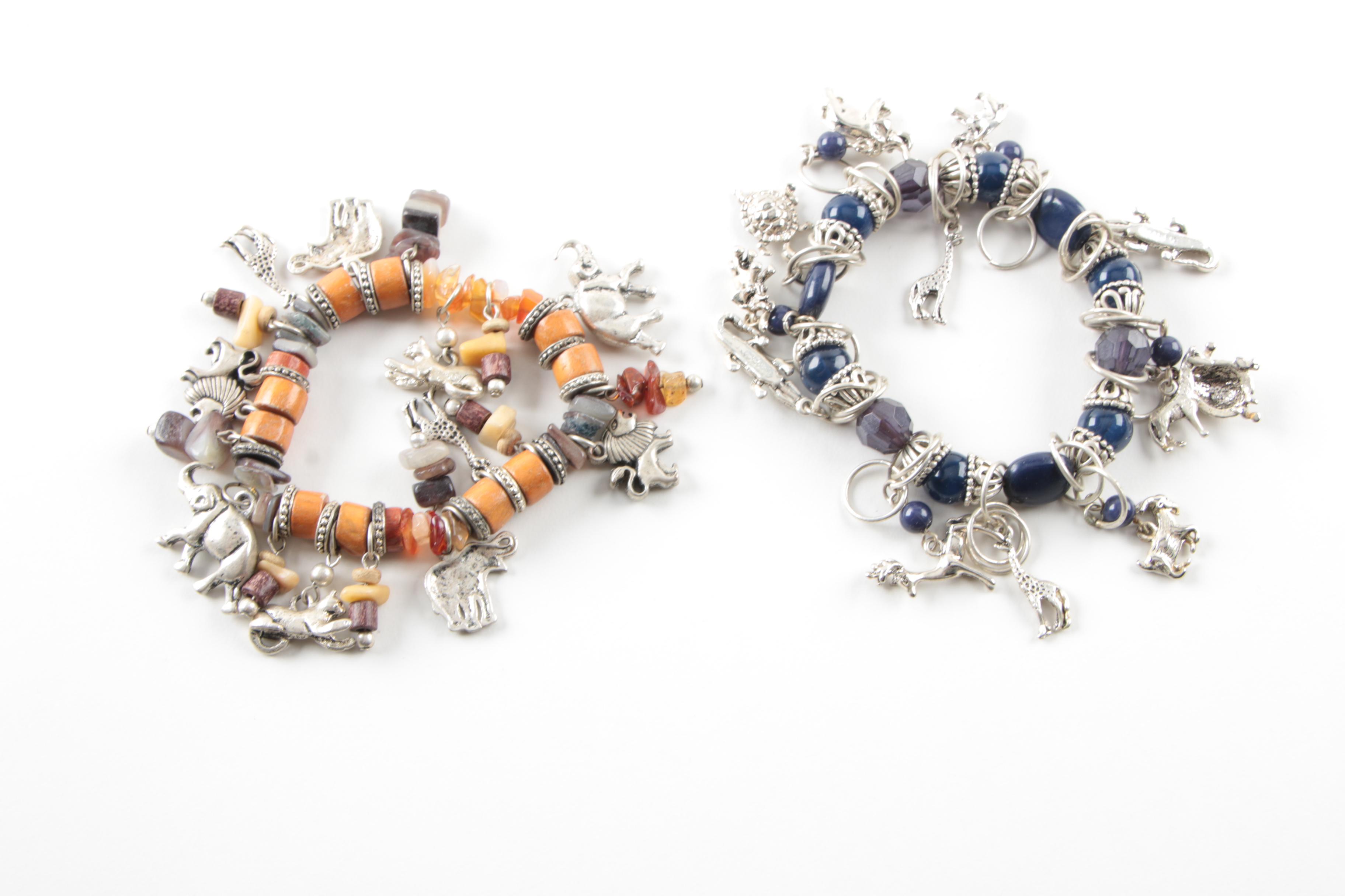 Assortment of Costume Jewelry Including Laurel Burch