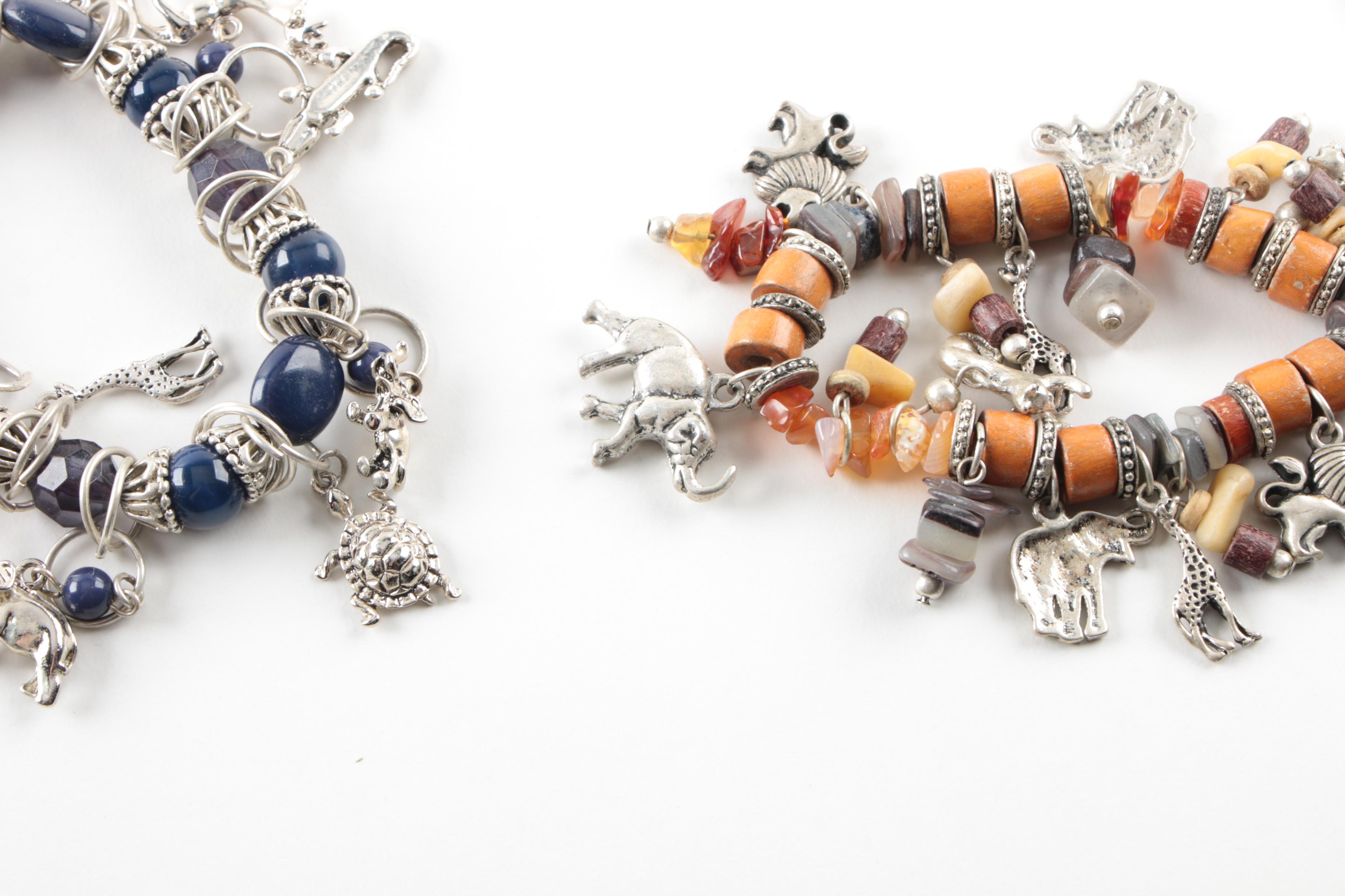 Assortment of Costume Jewelry Including Laurel Burch