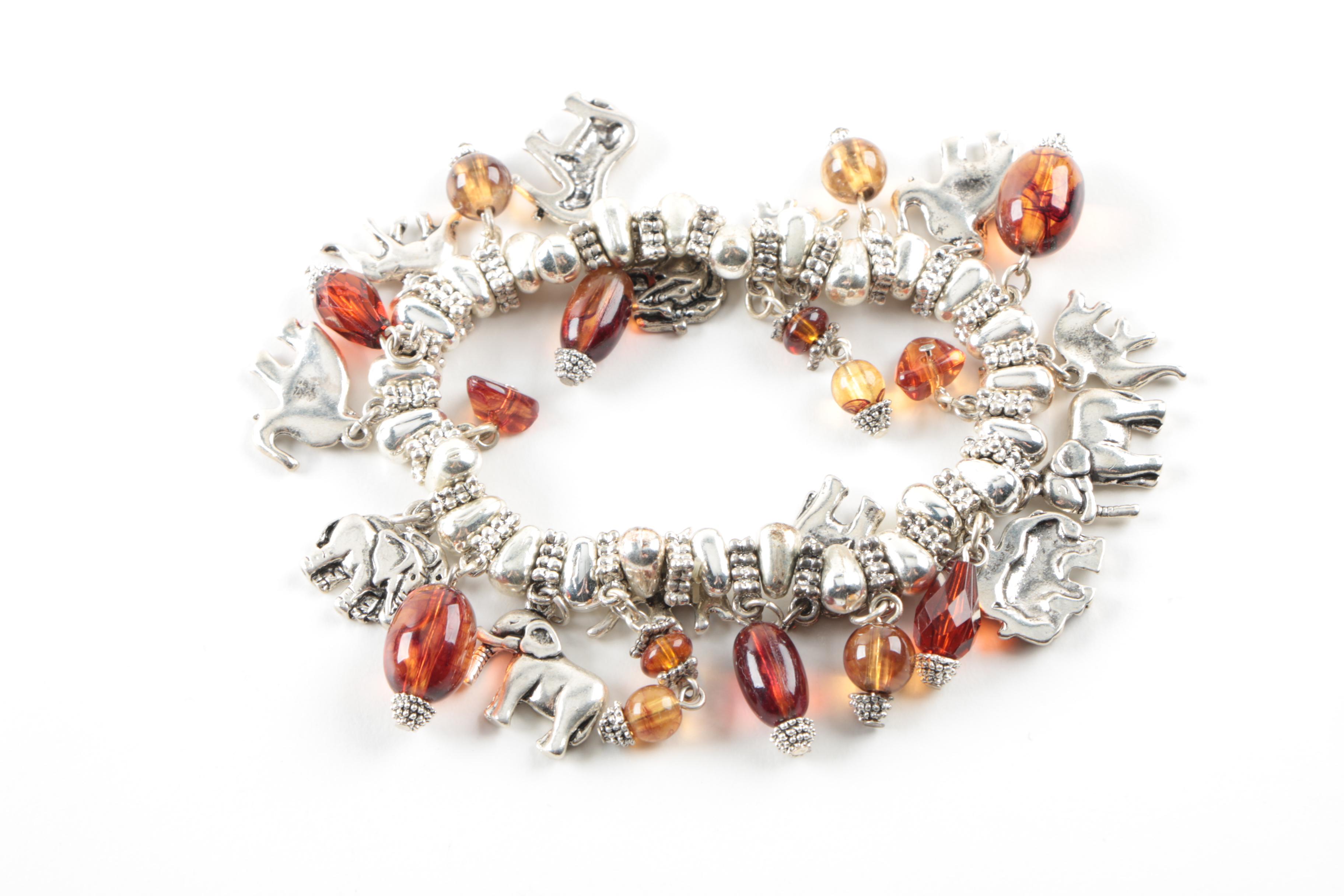 Assortment of Costume Jewelry Including Laurel Burch