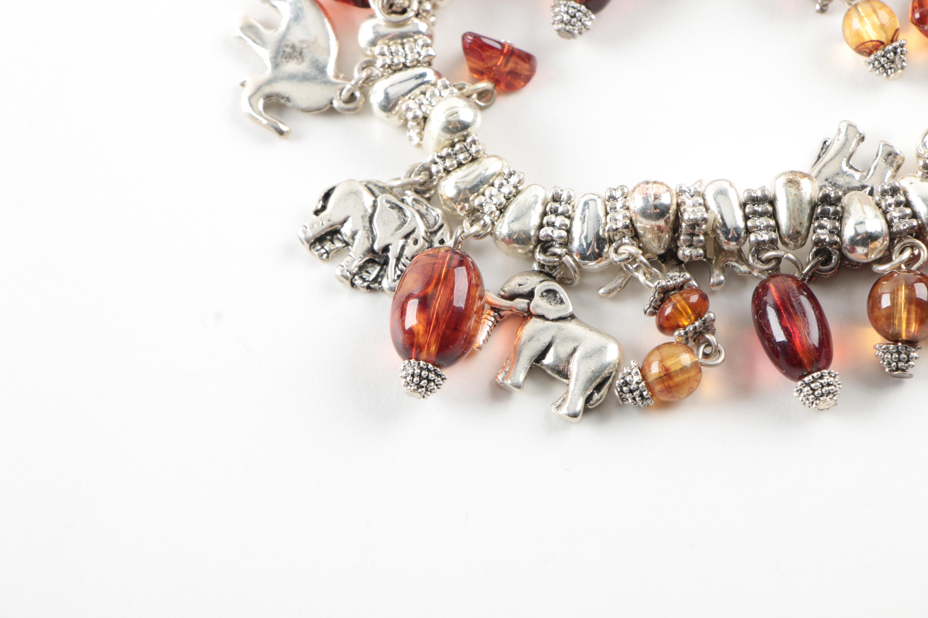 Assortment of Costume Jewelry Including Laurel Burch