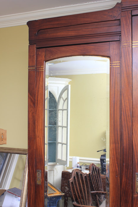 Antique Breakfront Wardrobe