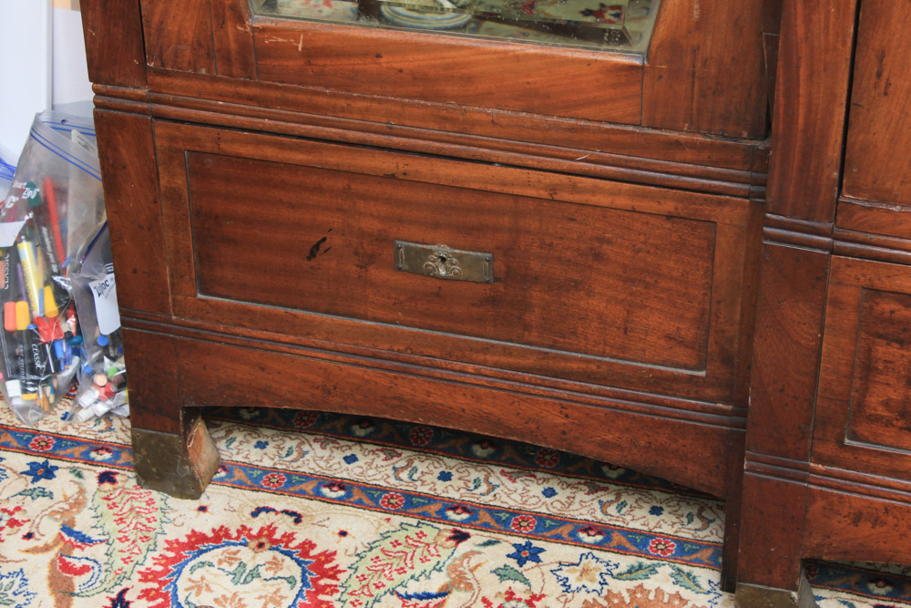 Antique Breakfront Wardrobe