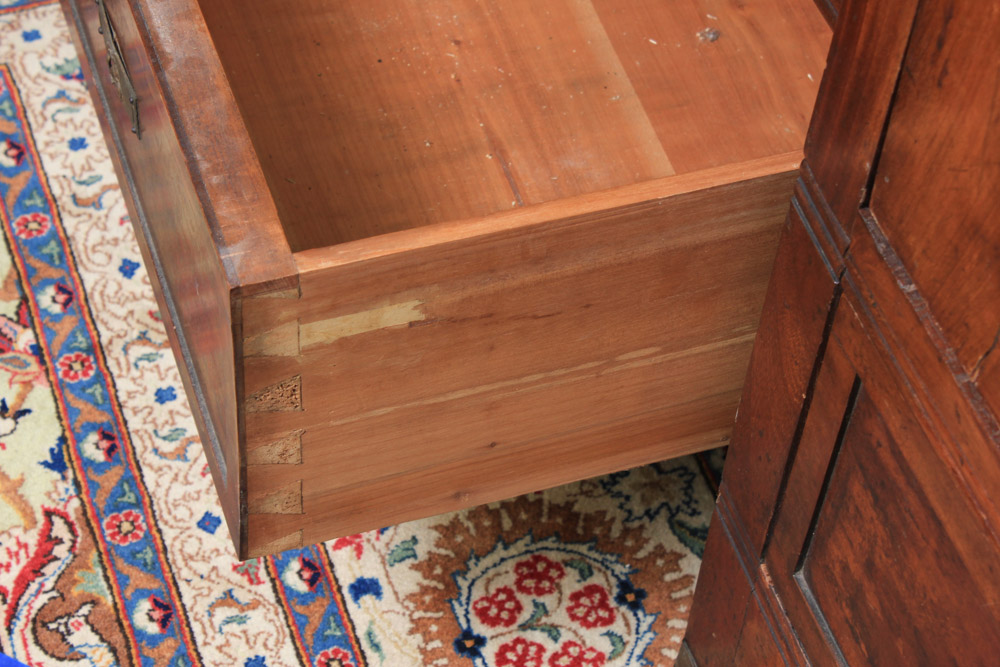 Antique Breakfront Wardrobe