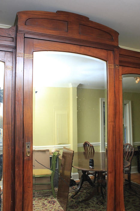 Antique Breakfront Wardrobe