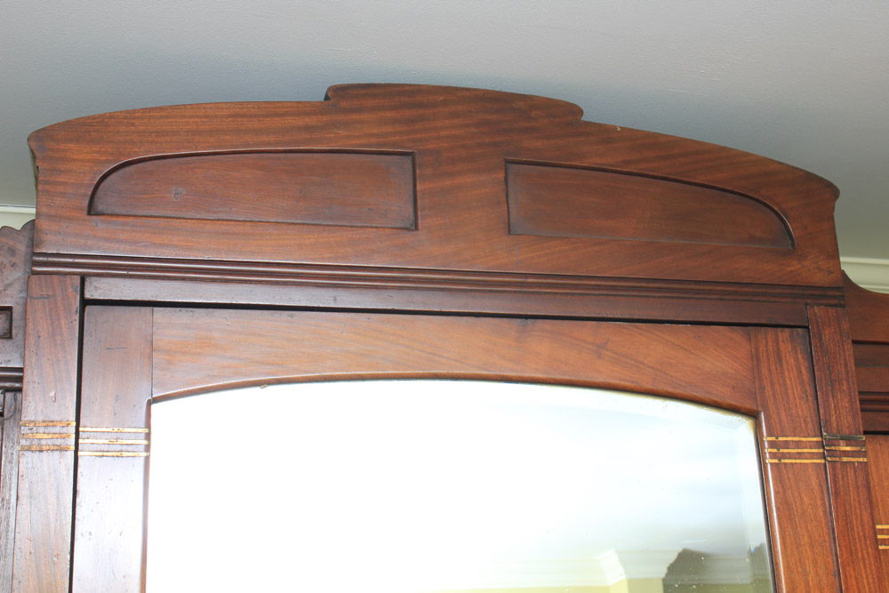 Antique Breakfront Wardrobe