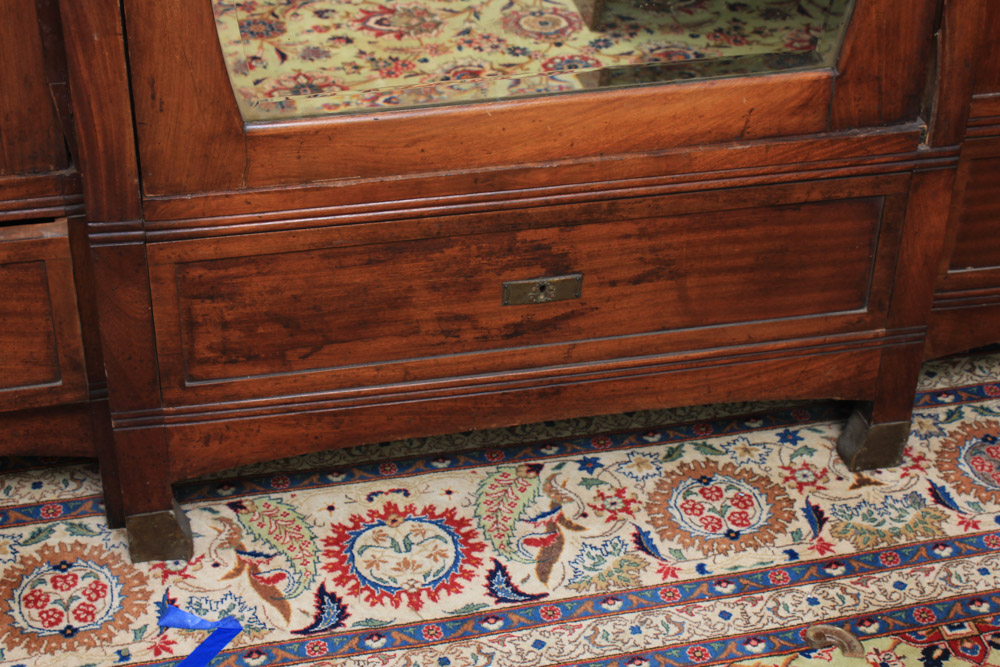 Antique Breakfront Wardrobe