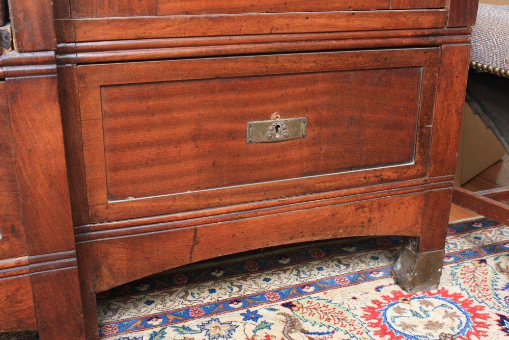 Antique Breakfront Wardrobe