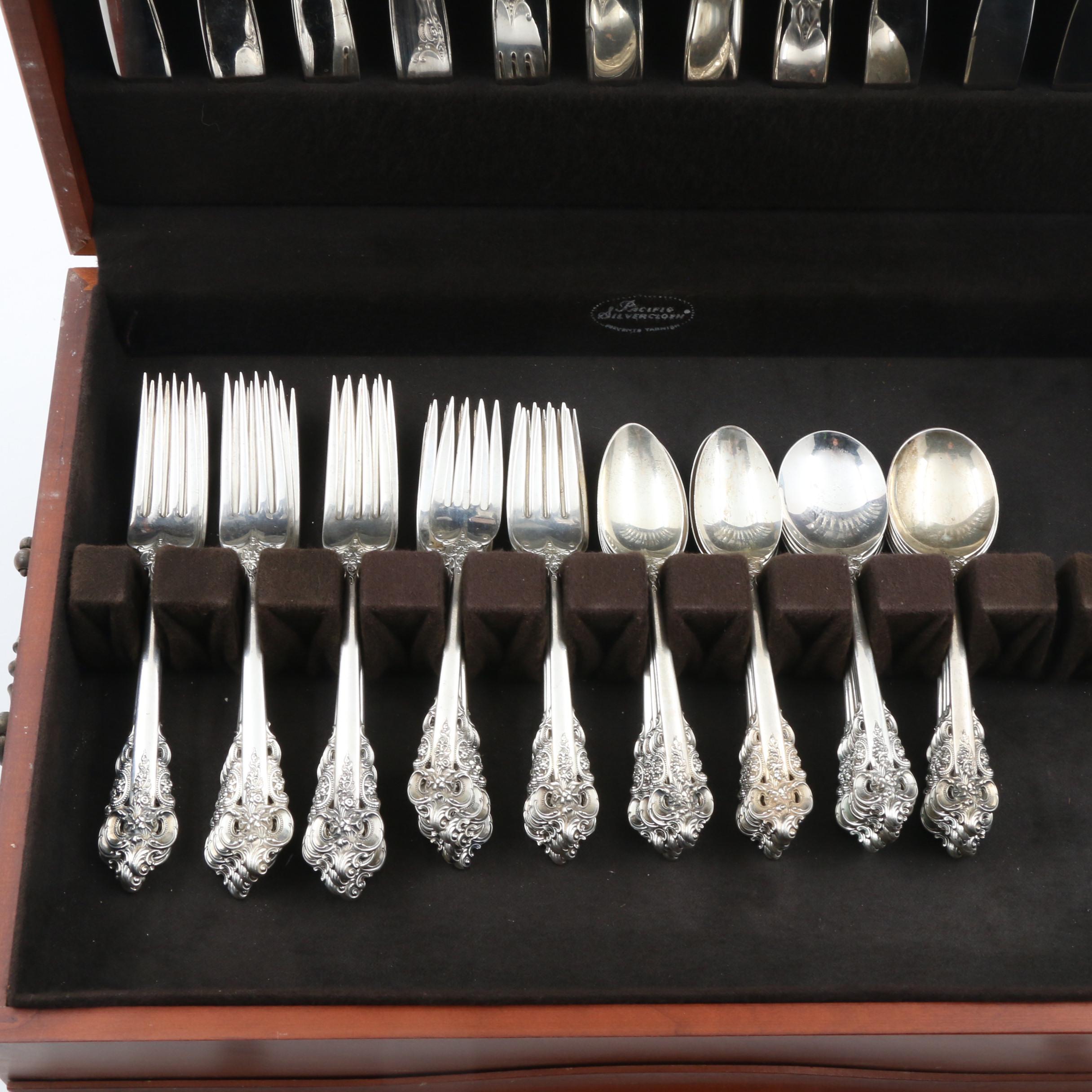 Wallace "Grande Baroque" Sterling Silver Flatware Set