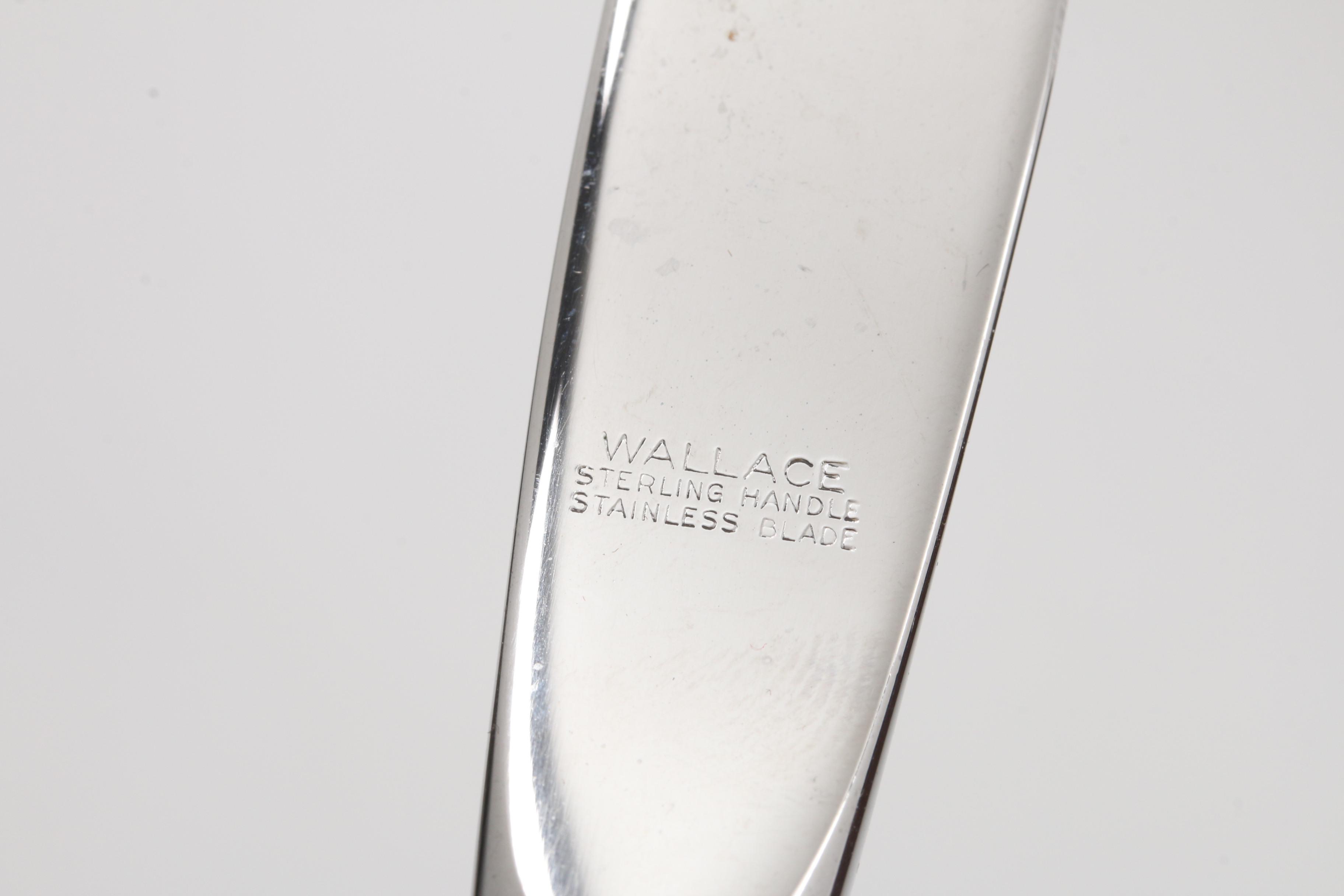 Wallace "Grande Baroque" Sterling Silver Flatware Set