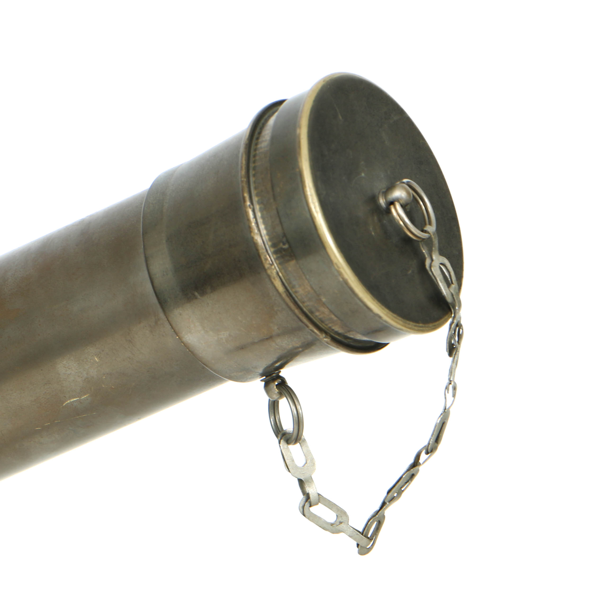 Metal Telescope on Adjustable, Wooden Stand