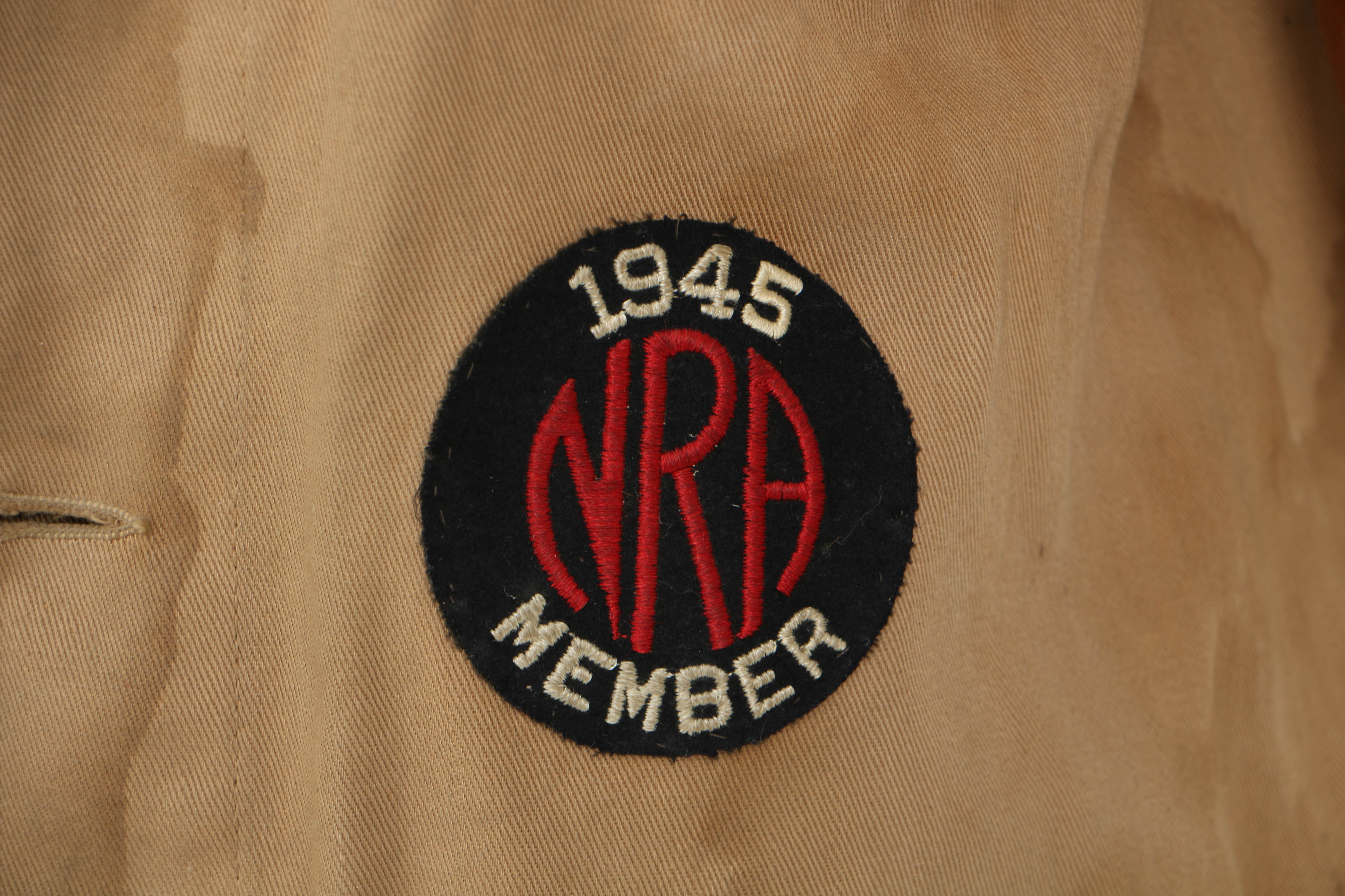 Vintage Ohio Annie Oakley Rifle Club Shooting Jacket And Rifle Sling