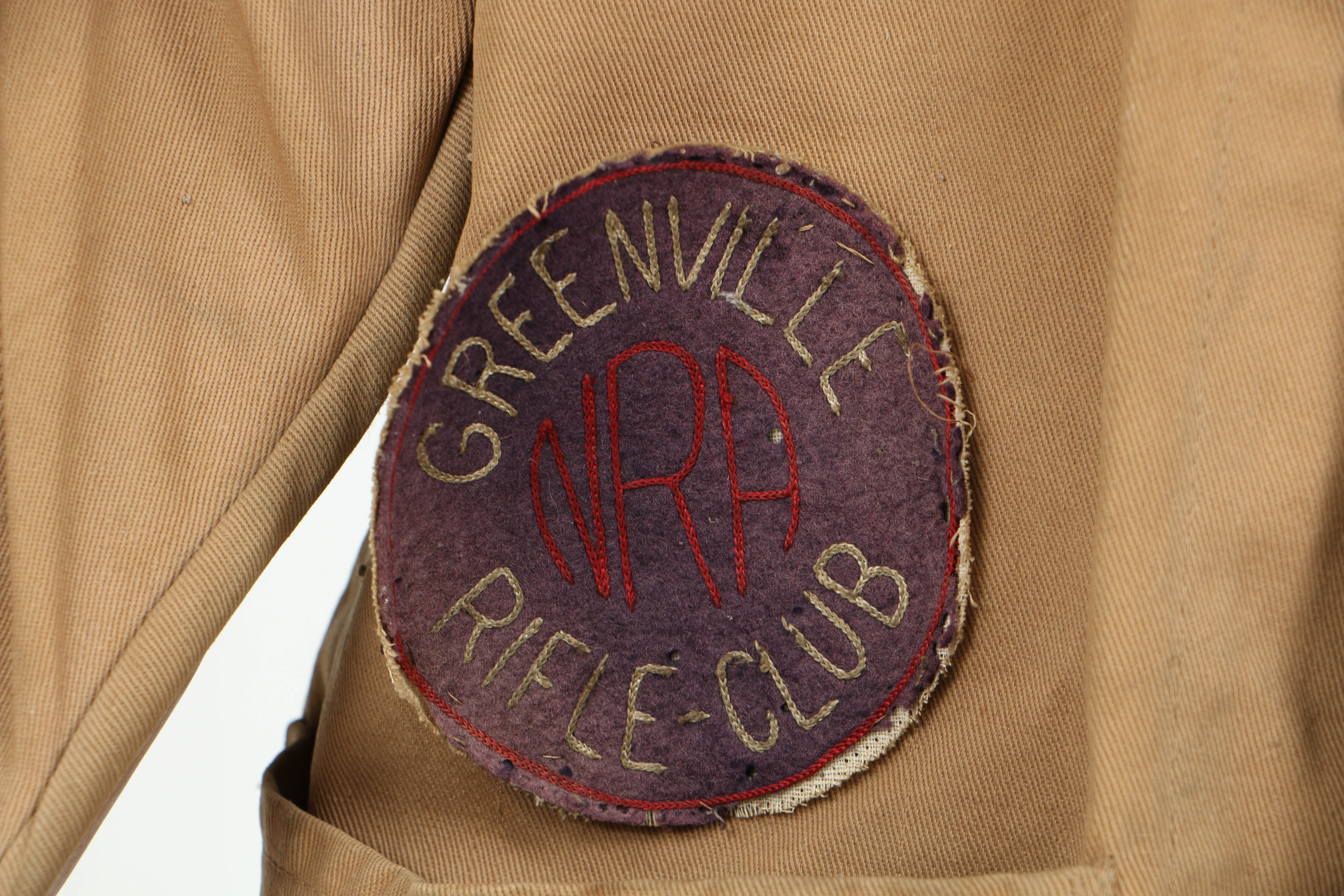 Vintage Ohio Annie Oakley Rifle Club Shooting Jacket And Rifle Sling