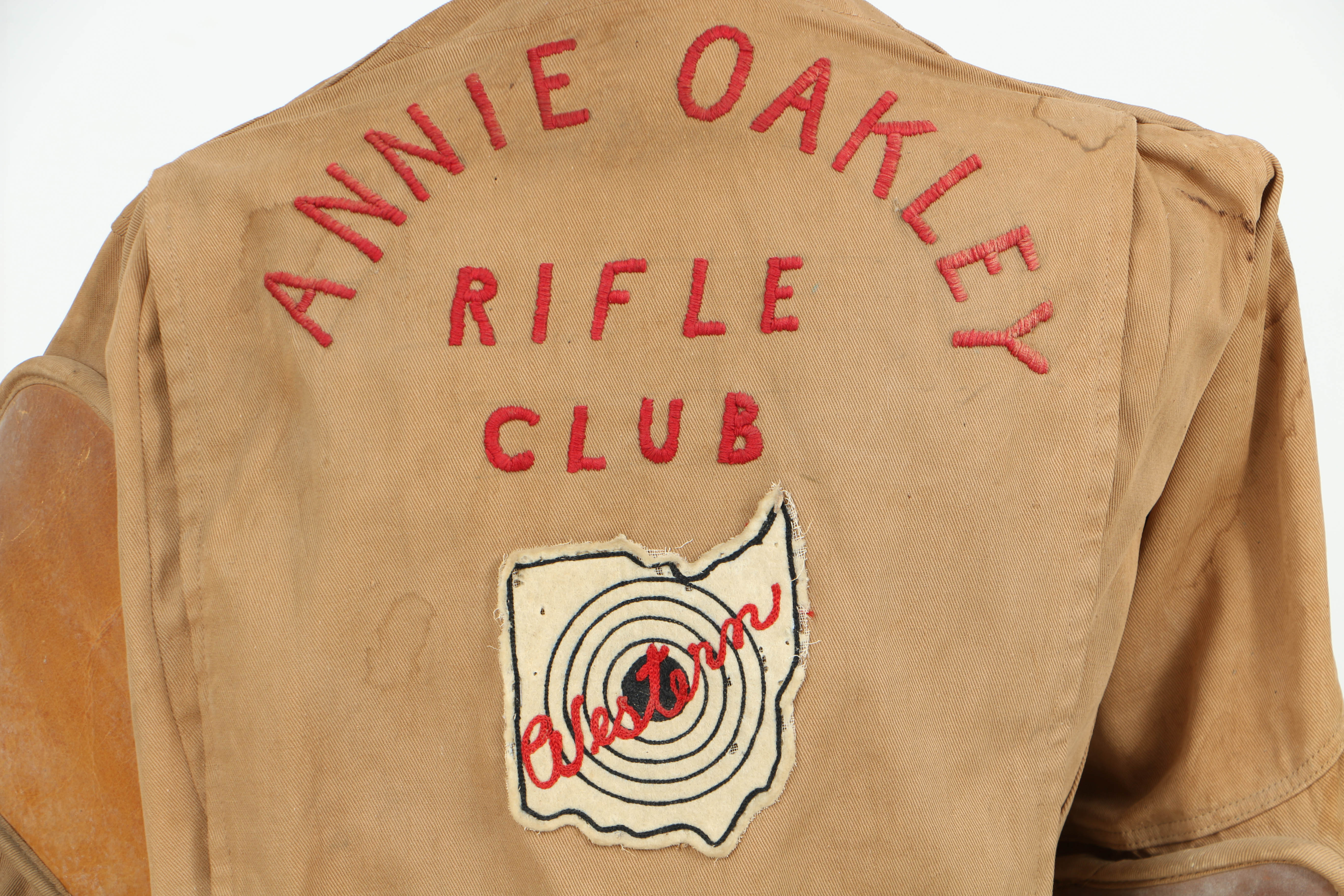 Vintage Ohio Annie Oakley Rifle Club Shooting Jacket And Rifle Sling
