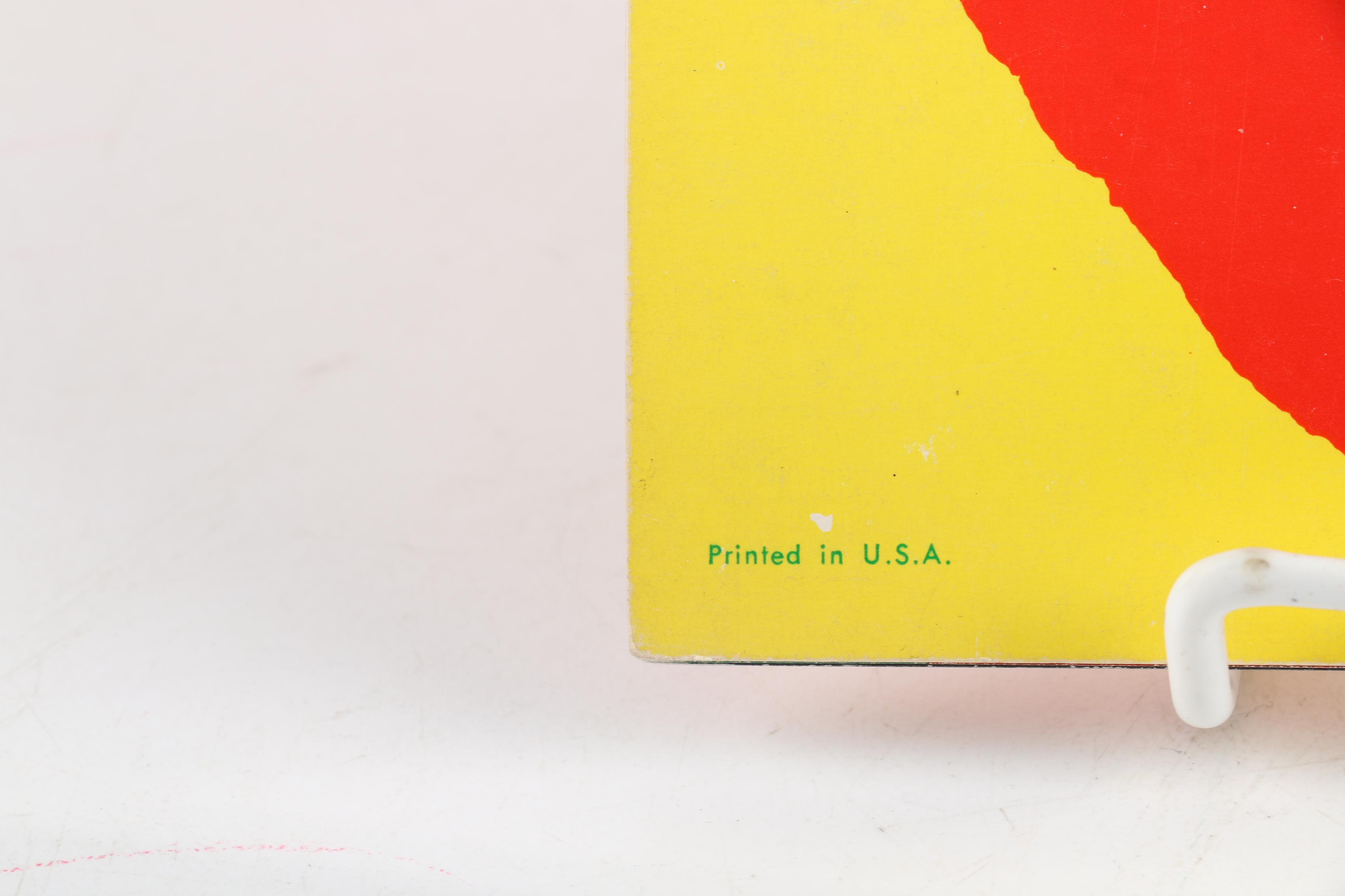 1969 "Hair" Musical Program with "The Lovers" Tarot Card