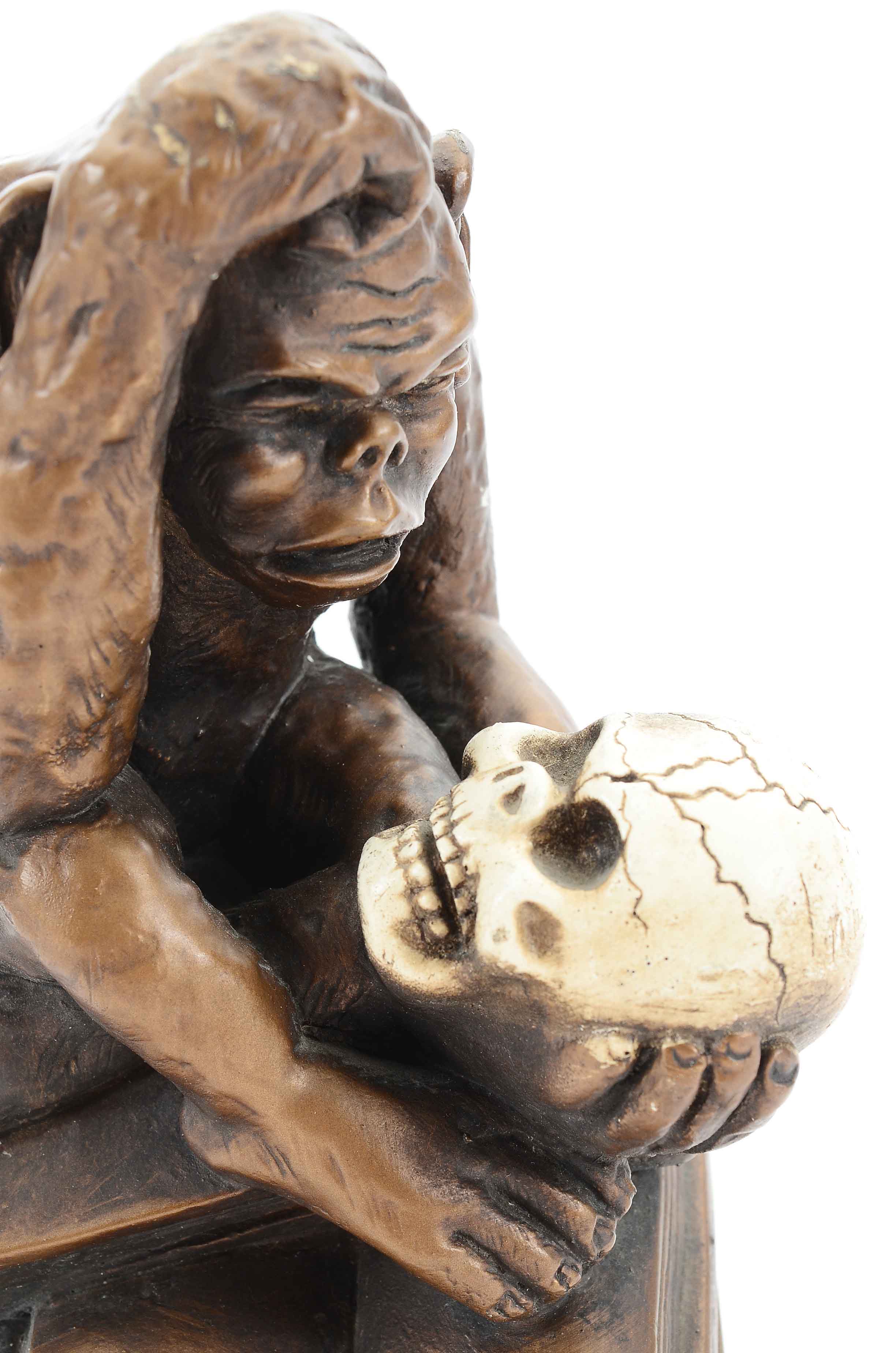 Plaster Ape "Darwin" Statue by Marwal Industries, Inc.