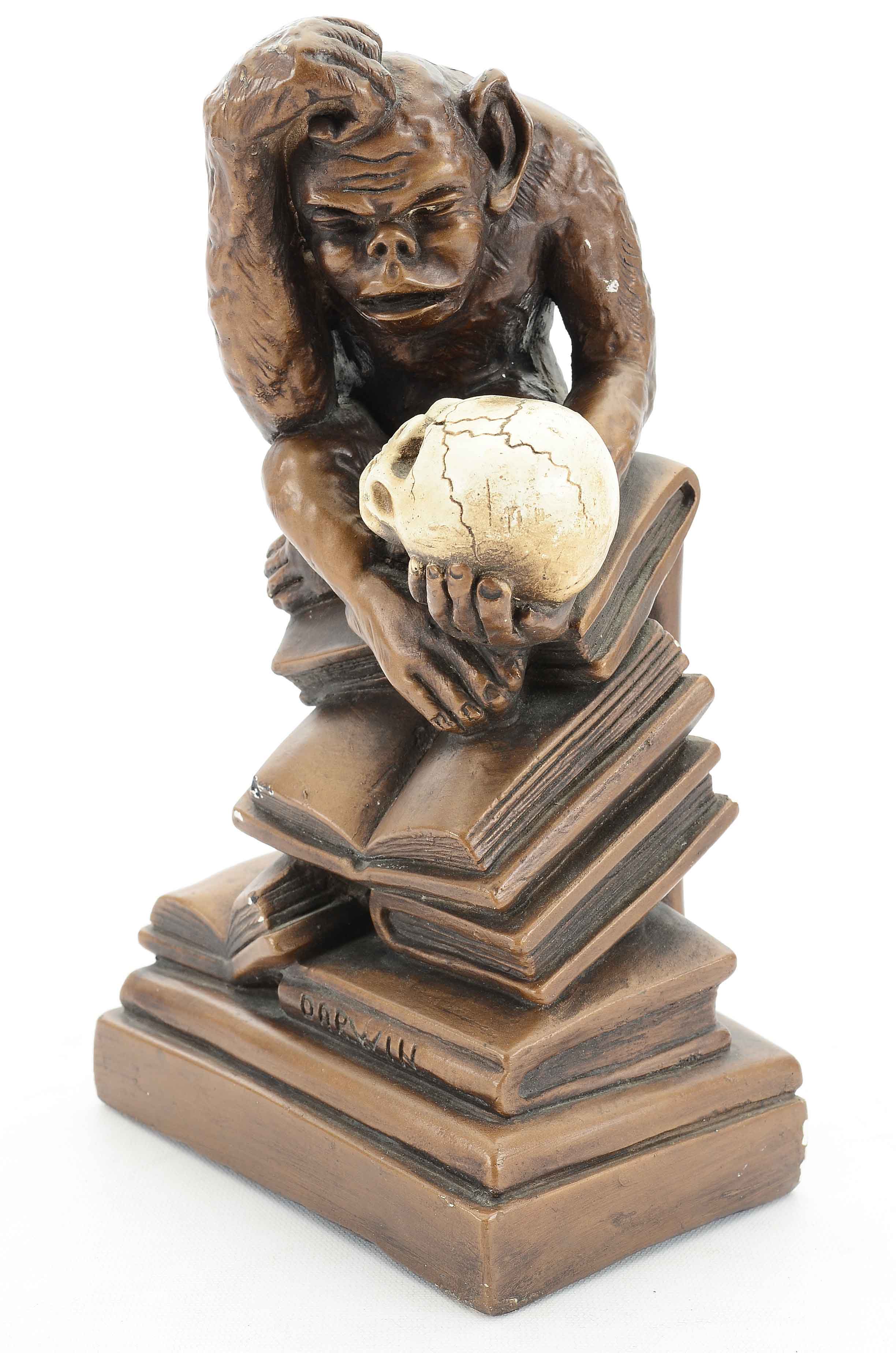 Plaster Ape "Darwin" Statue by Marwal Industries, Inc.