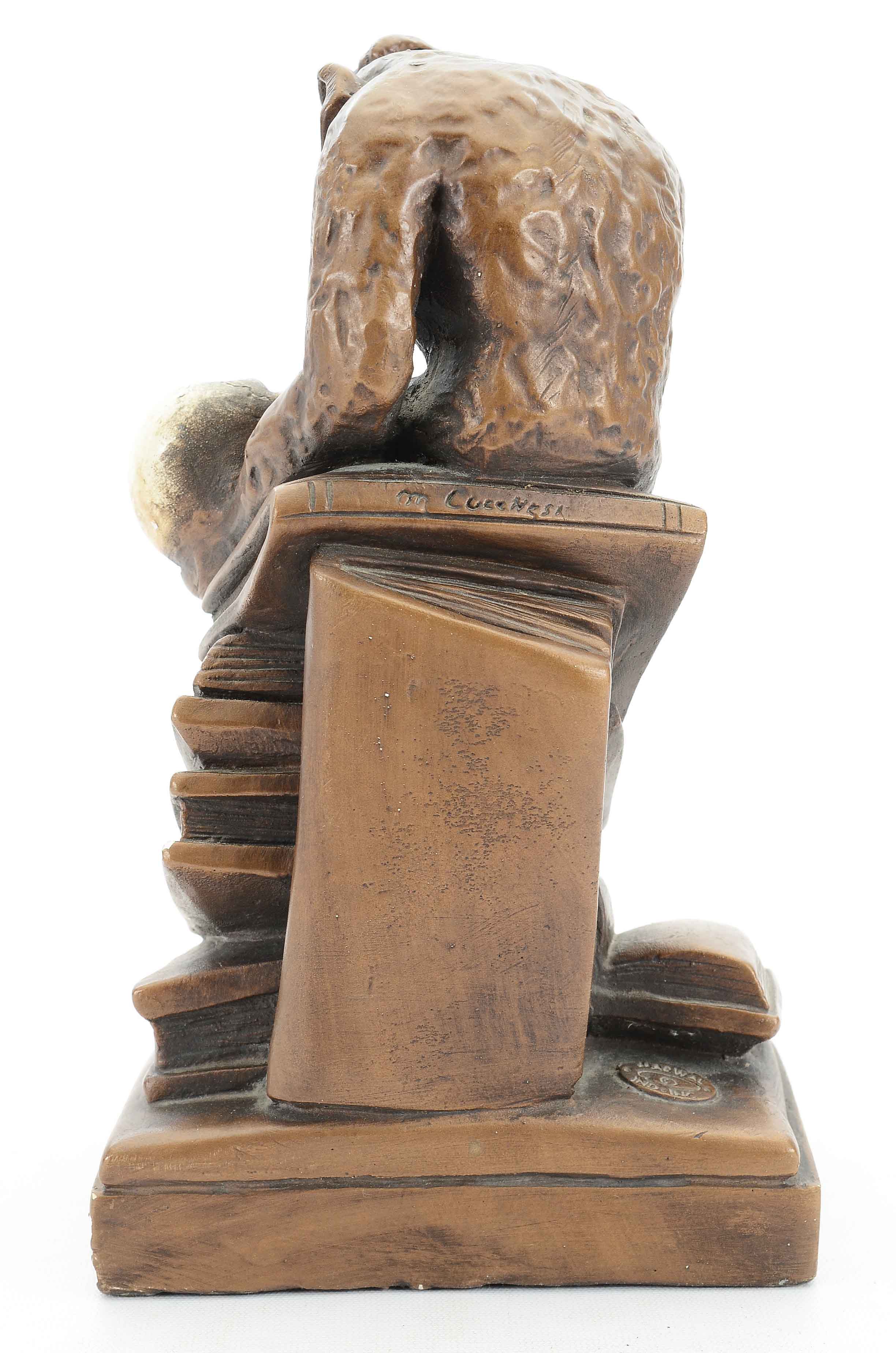 Plaster Ape "Darwin" Statue by Marwal Industries, Inc.