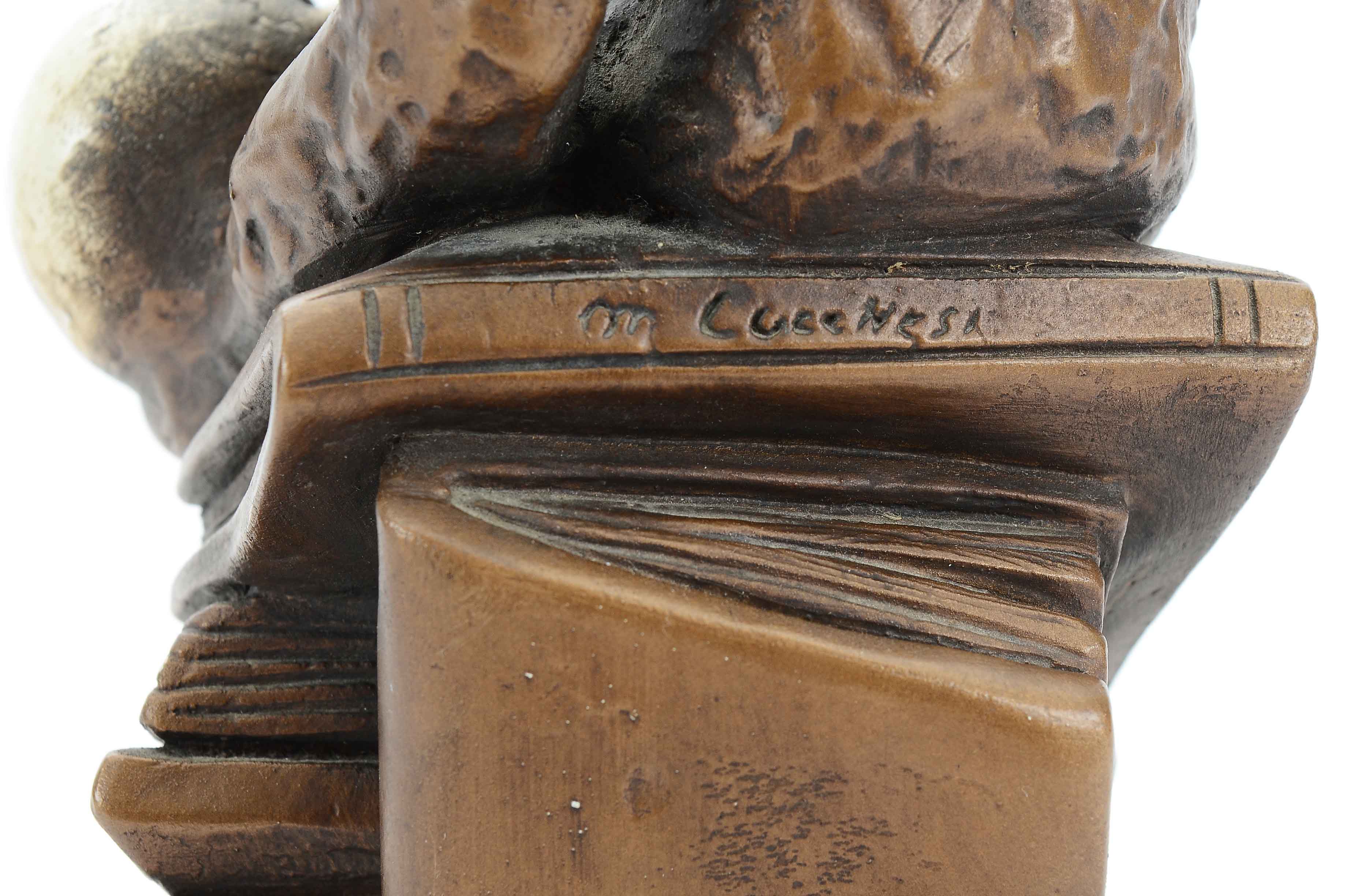 Plaster Ape "Darwin" Statue by Marwal Industries, Inc.