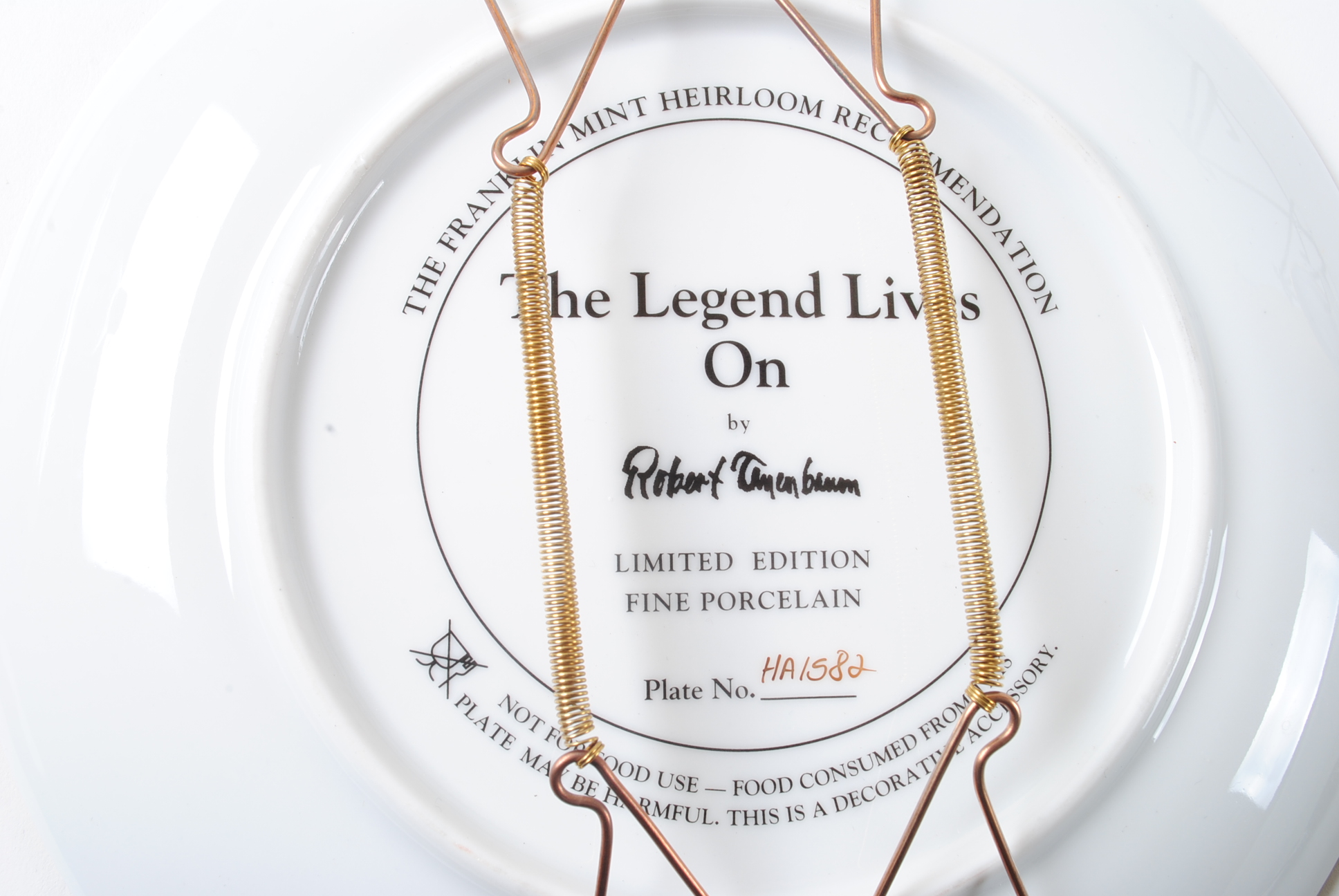 Franklin Mint John Wayne Collector Plates